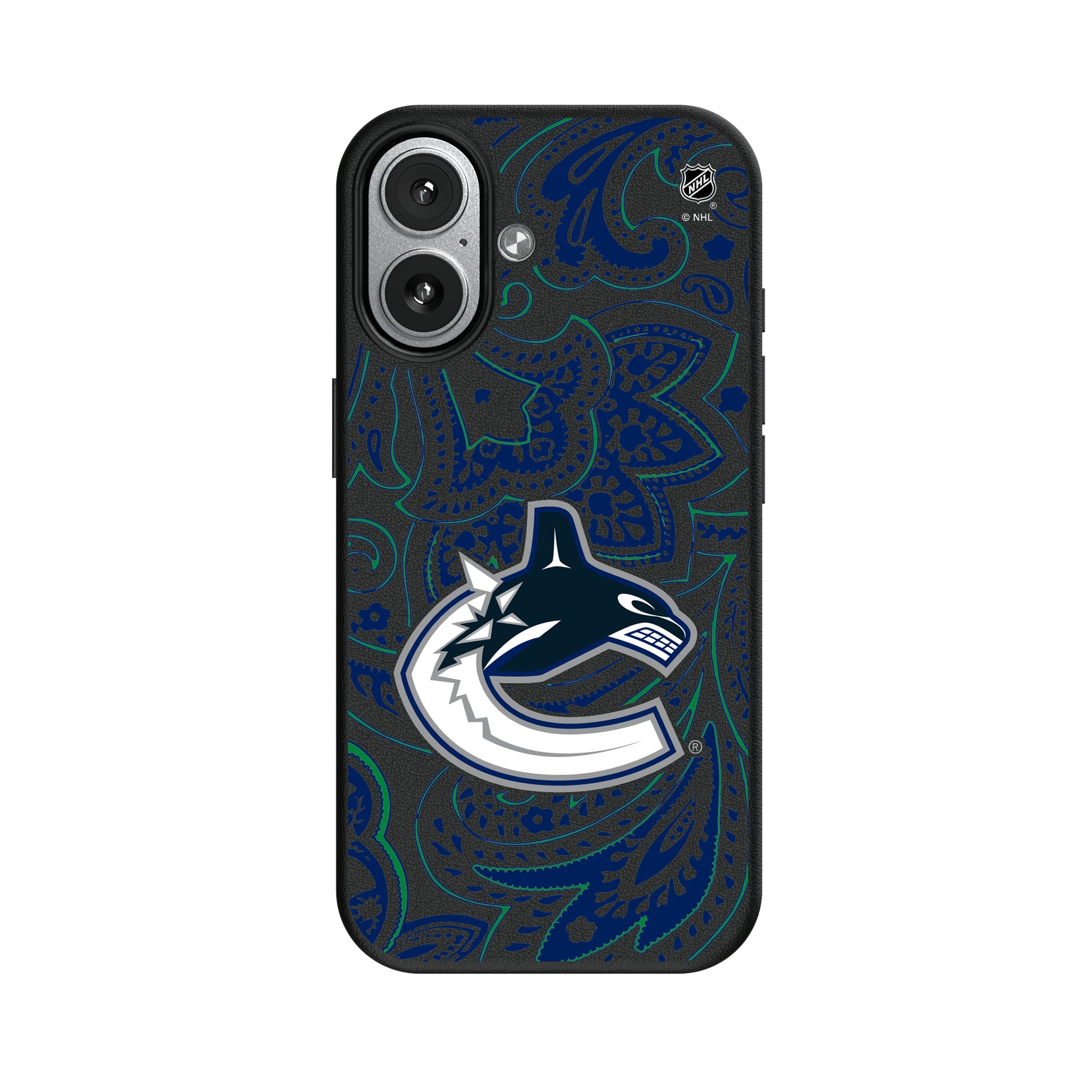 Vancouver Canucks Paisley iPhone MagSafe Compatible Phone Case for Apple iPhone#Device_iPhone 17