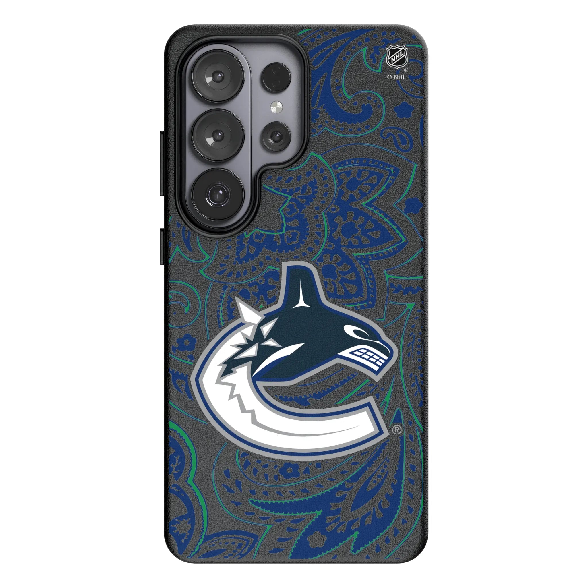 Vancouver Canucks Paisley Galaxy MagSafe Compatible Phone Case for Samsung Galaxy#Device_Galaxy S26 Ultra
