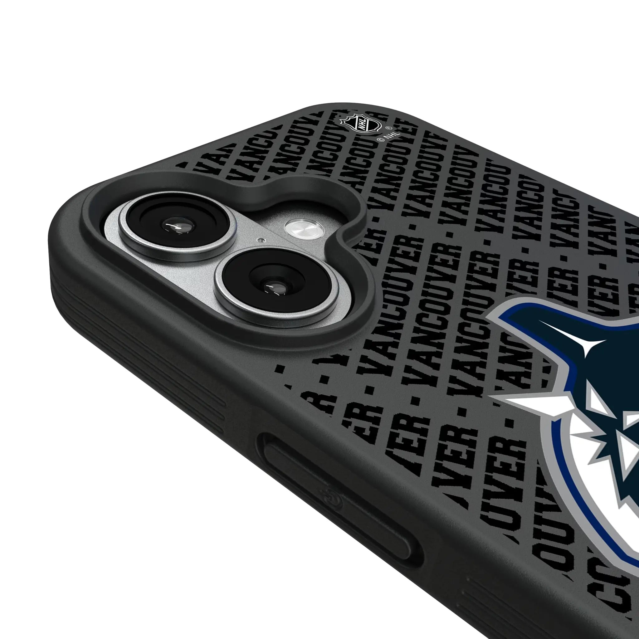 Vancouver Canucks Personalized EndZone Plus iPhone Bump Phone Case for Apple iPhone - Detail#Device_iPhone 17