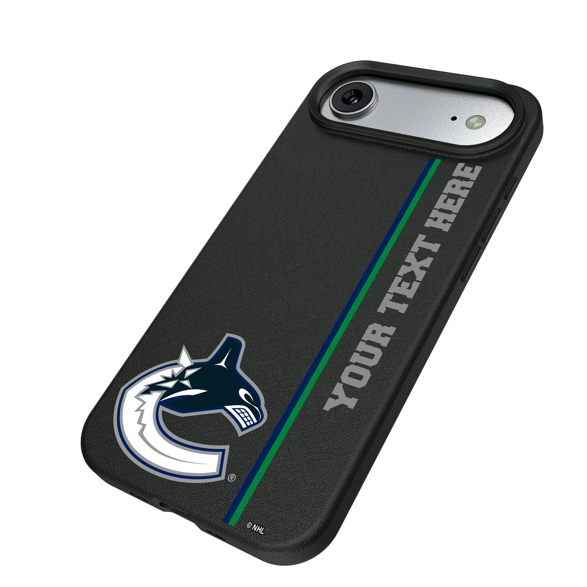 Vancouver Canucks Personalized Sidebard iPhone MagSafe Compatible Phone Case for Apple iPhone - Isometric View#Device_iPhone Air