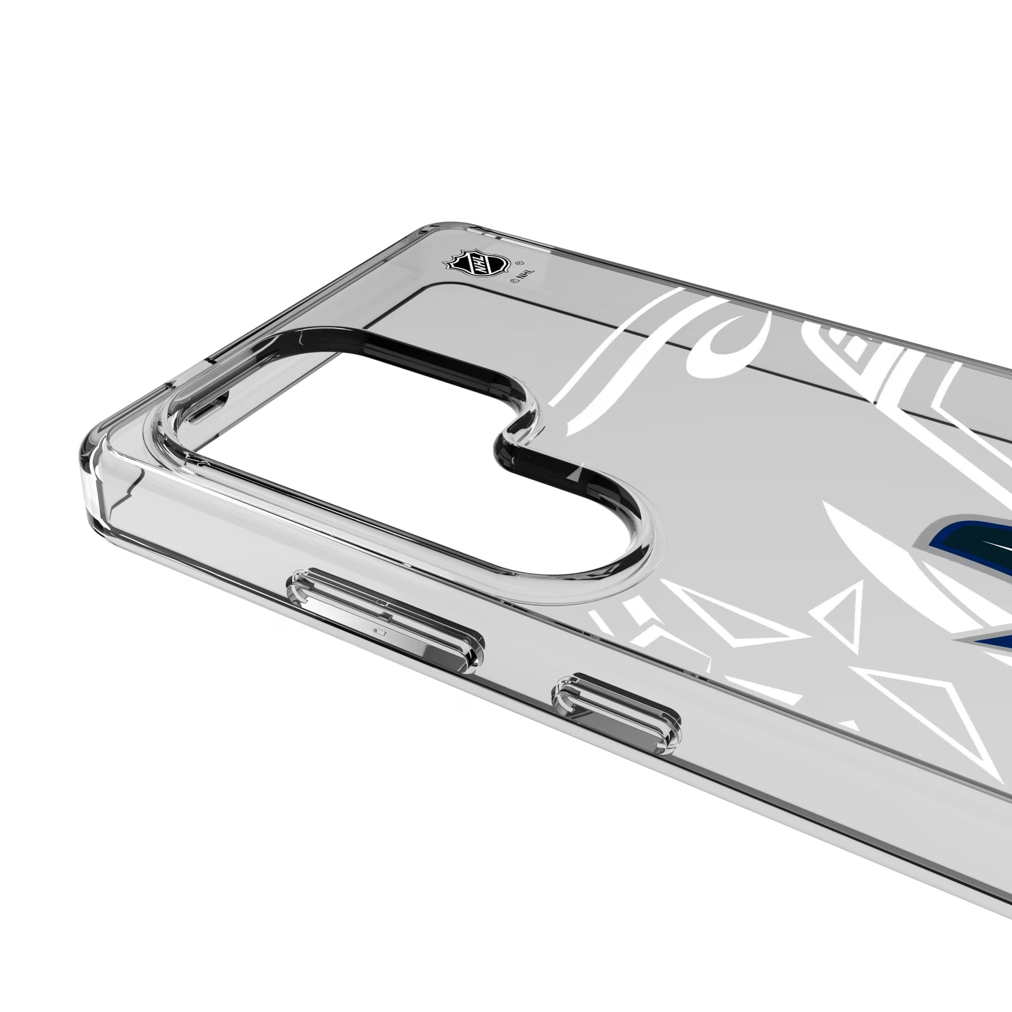 Vancouver Canucks Personalized Tilt Galaxy Clear Phone Case for Samsung Galaxy - Detail