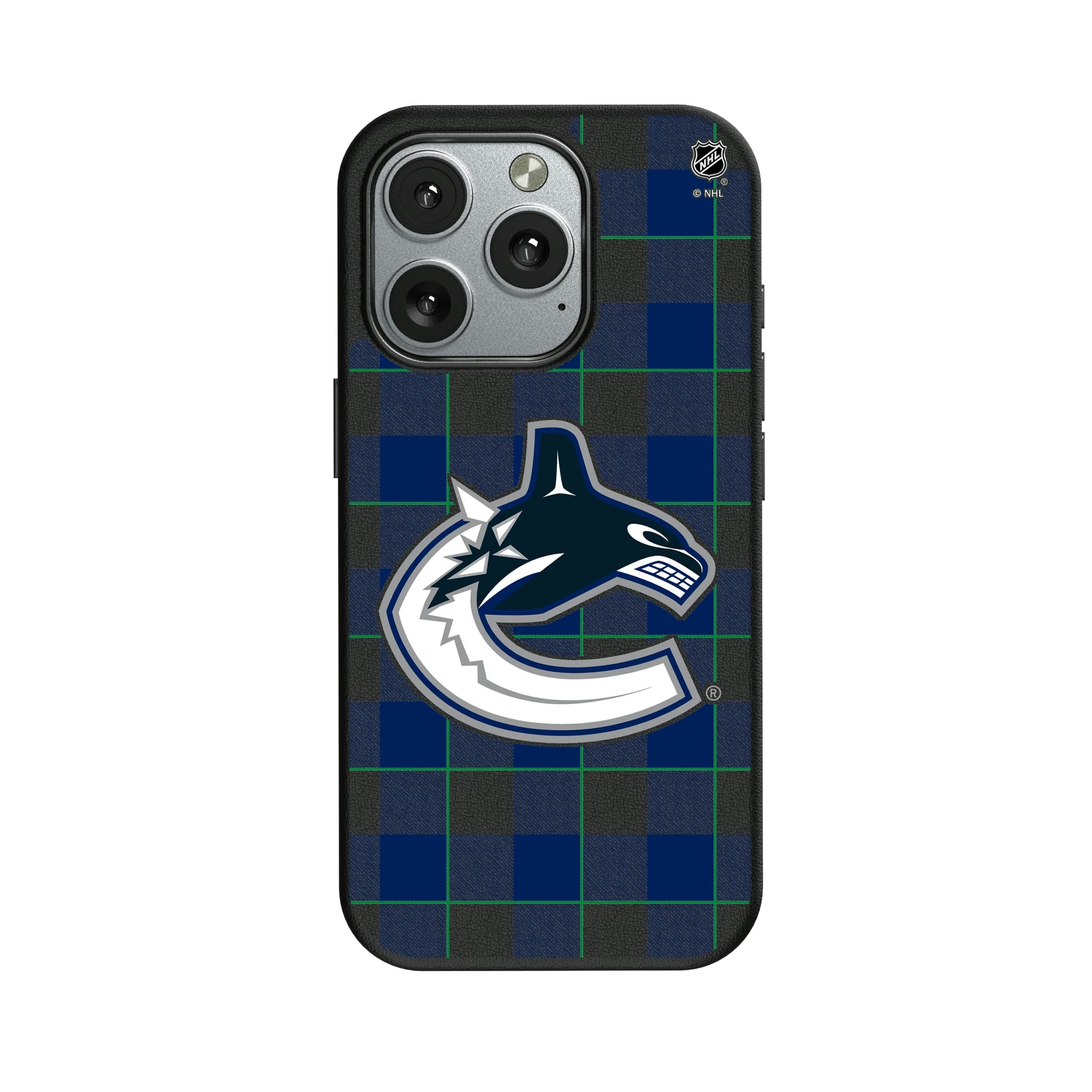 Vancouver Canucks Plaid iPhone MagSafe Compatible Phone Case for Apple iPhone