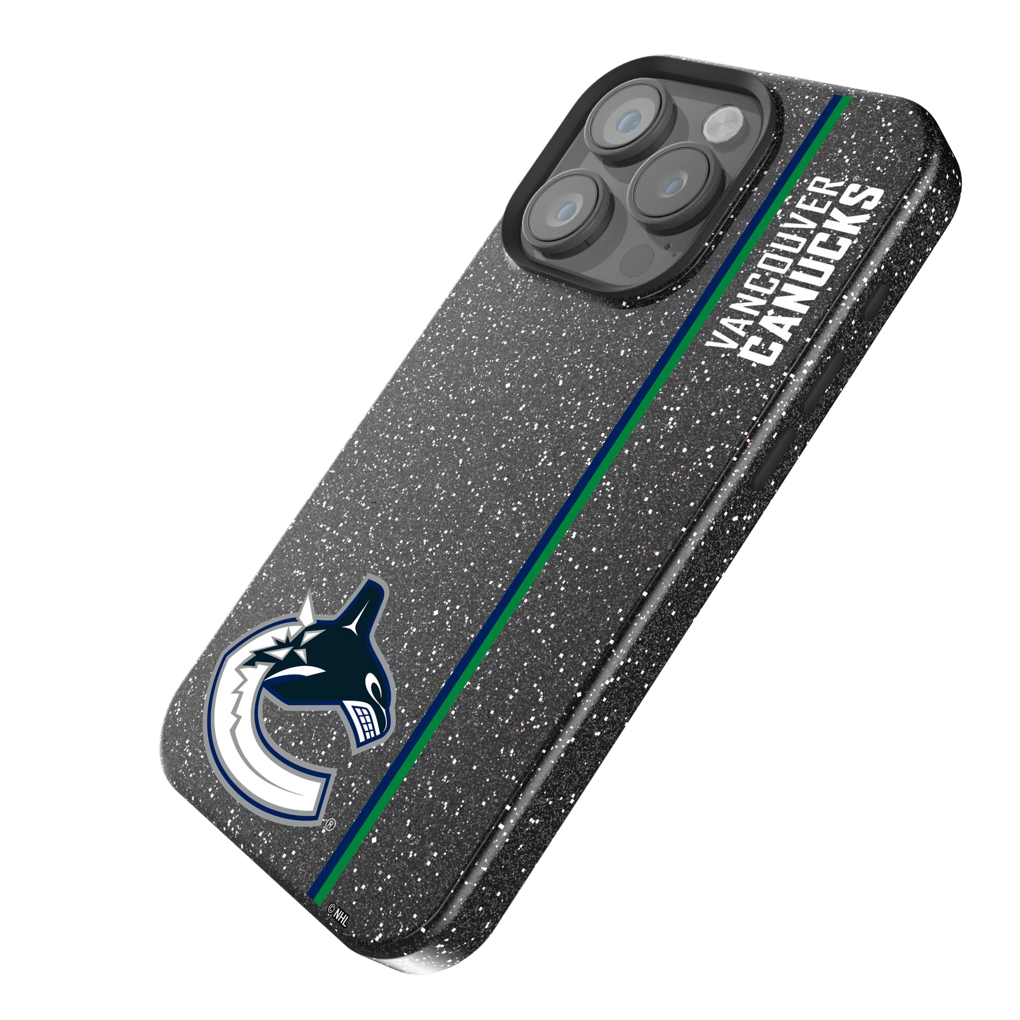 Vancouver Canucks Sidebar iPhone Bling Phone Case for Apple iPhone - Isometric View