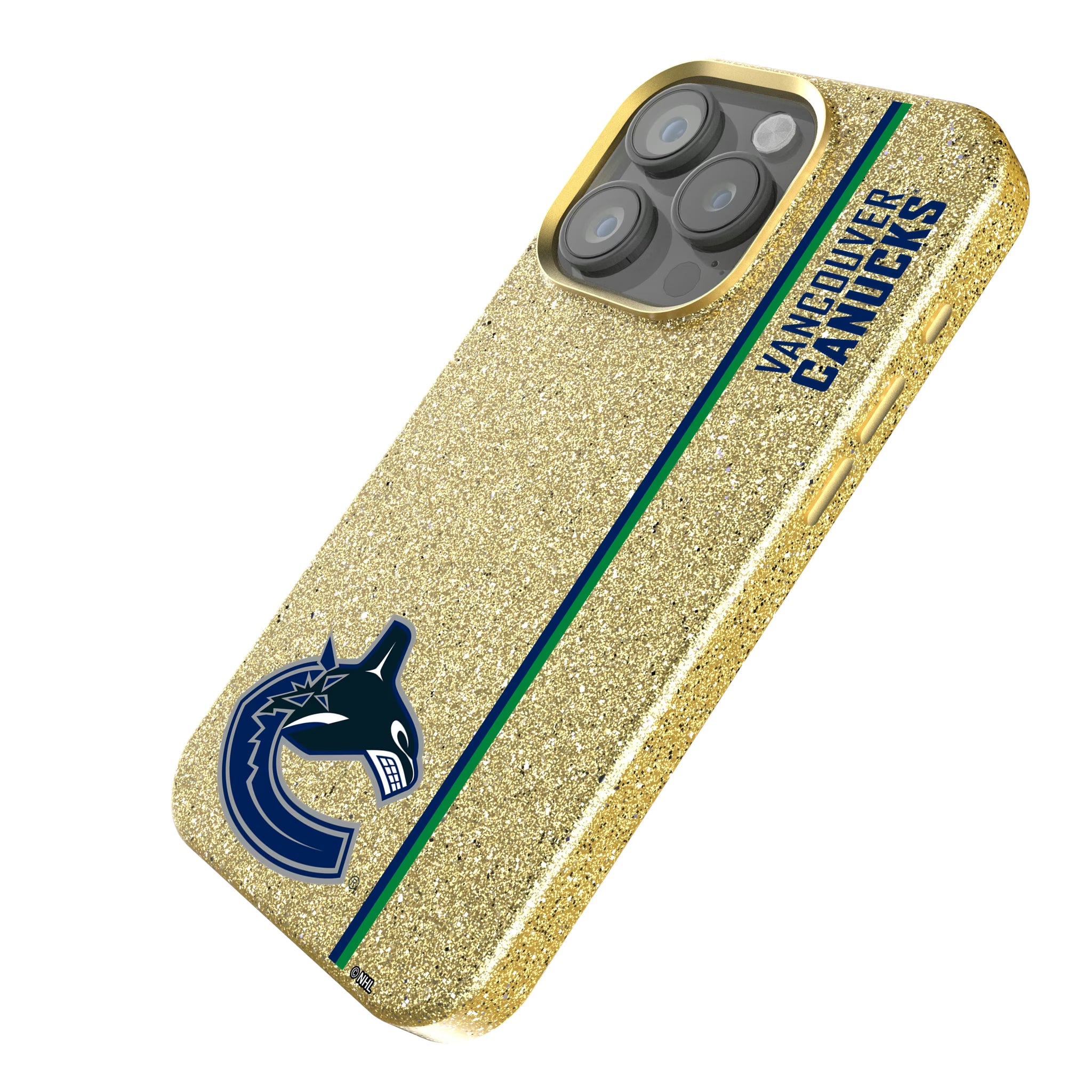 Vancouver Canucks Sidebar iPhone Bling Phone Case for Apple iPhone - Isometric View