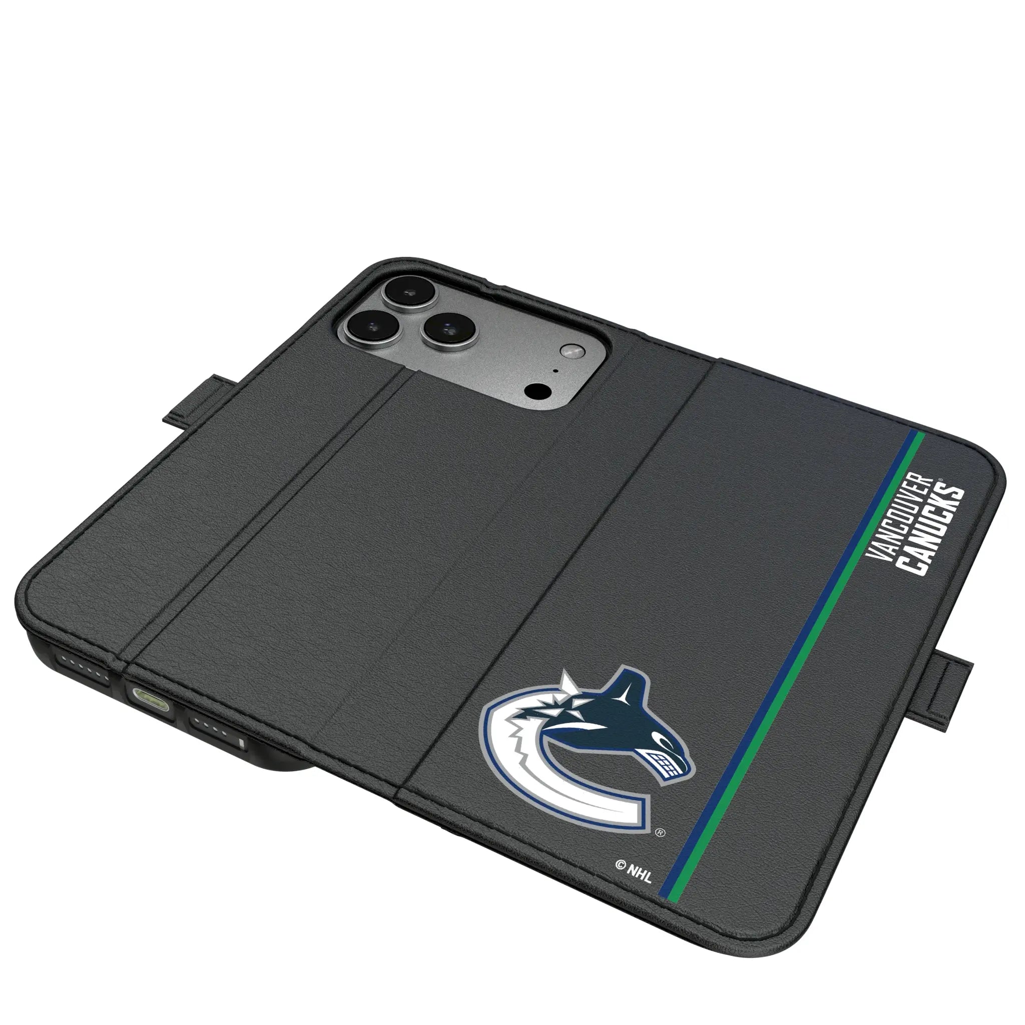 Vancouver Canucks Sidebar iPhone Folio Phone Case for Apple iPhone#Device_iPhone 17 Pro Max