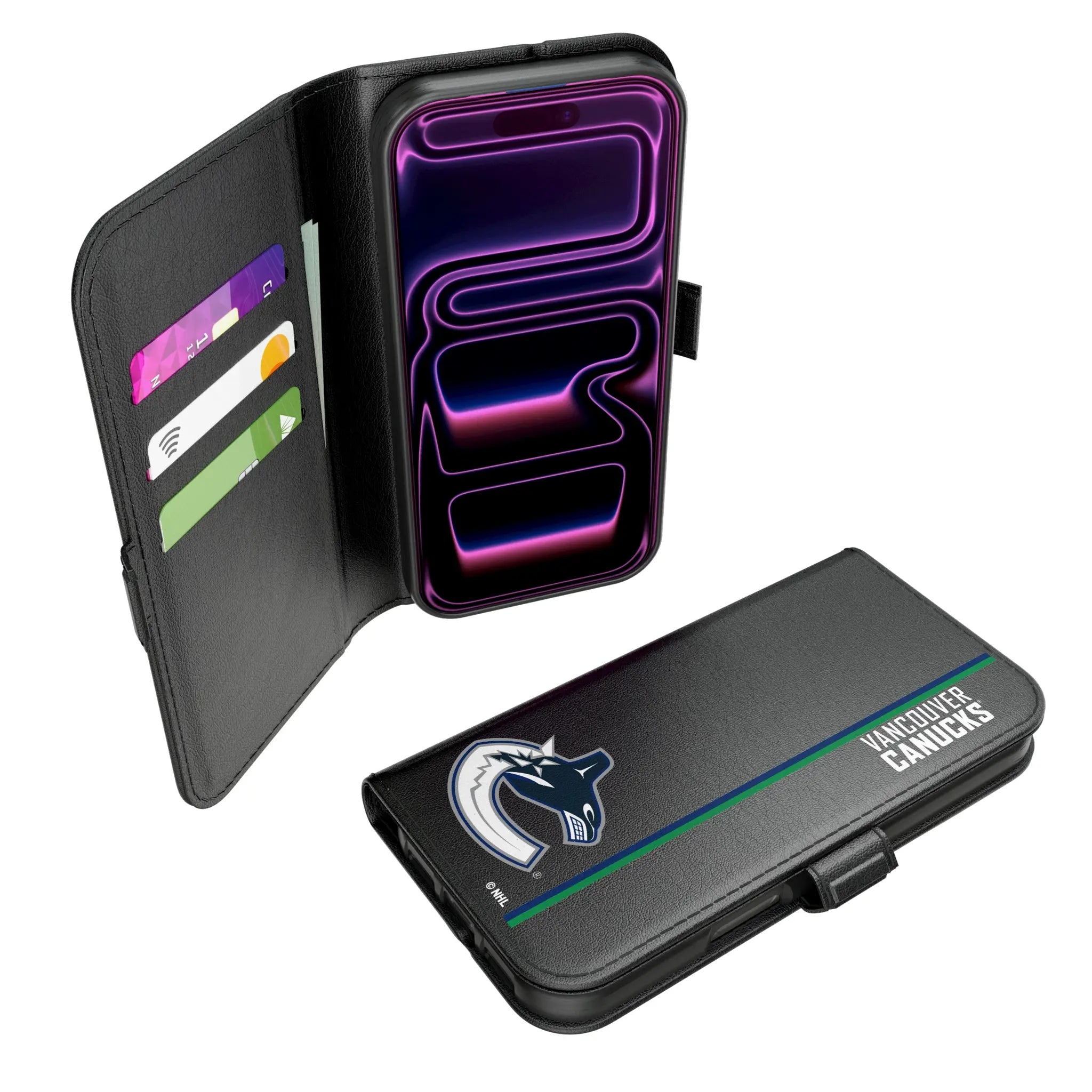 Vancouver Canucks Sidebar iPhone Folio Phone Case for Apple iPhone#Device_iPhone 17 Pro