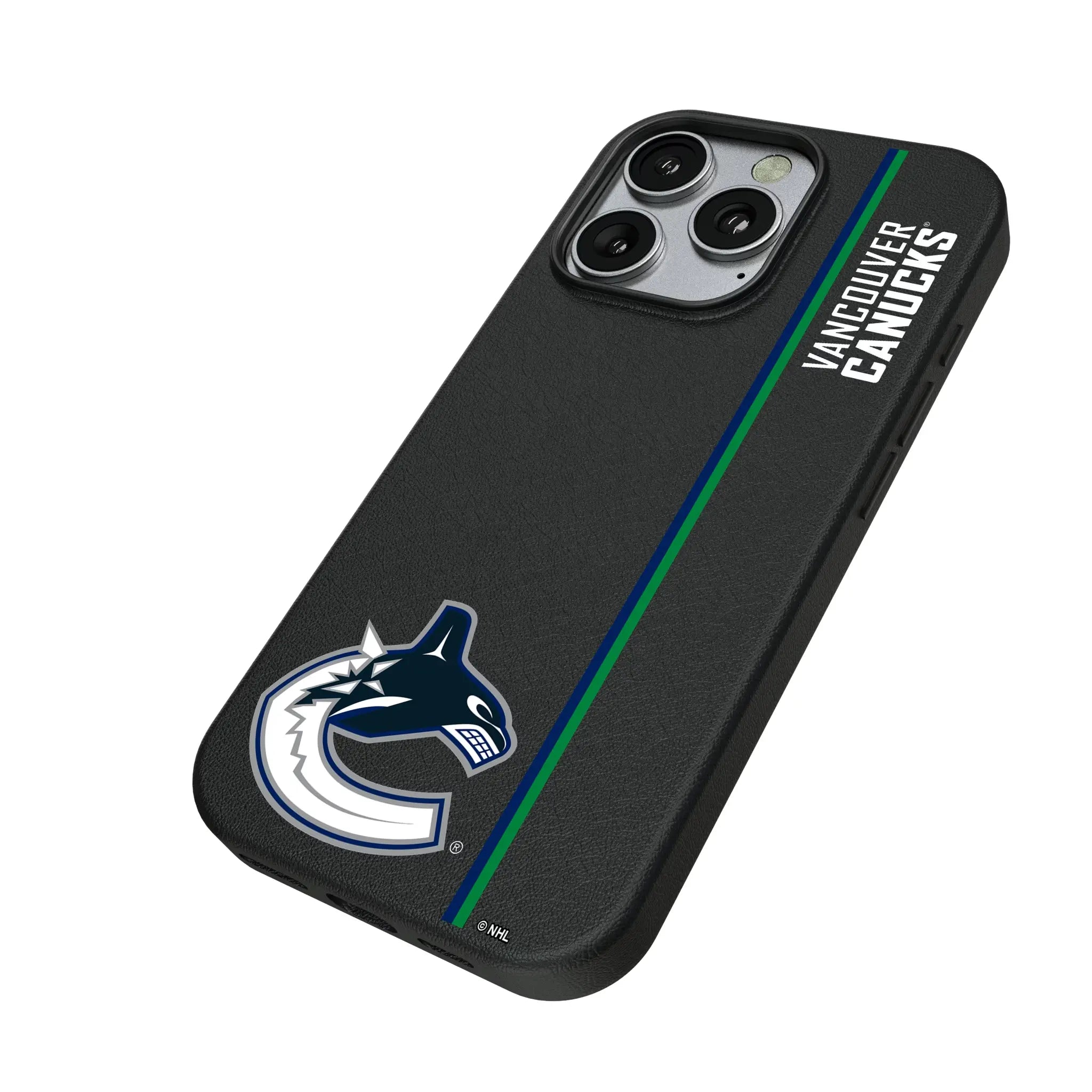 Vancouver Canucks Sidebar iPhone MagSafe Compatible Phone Case for Apple iPhone - Isometric View