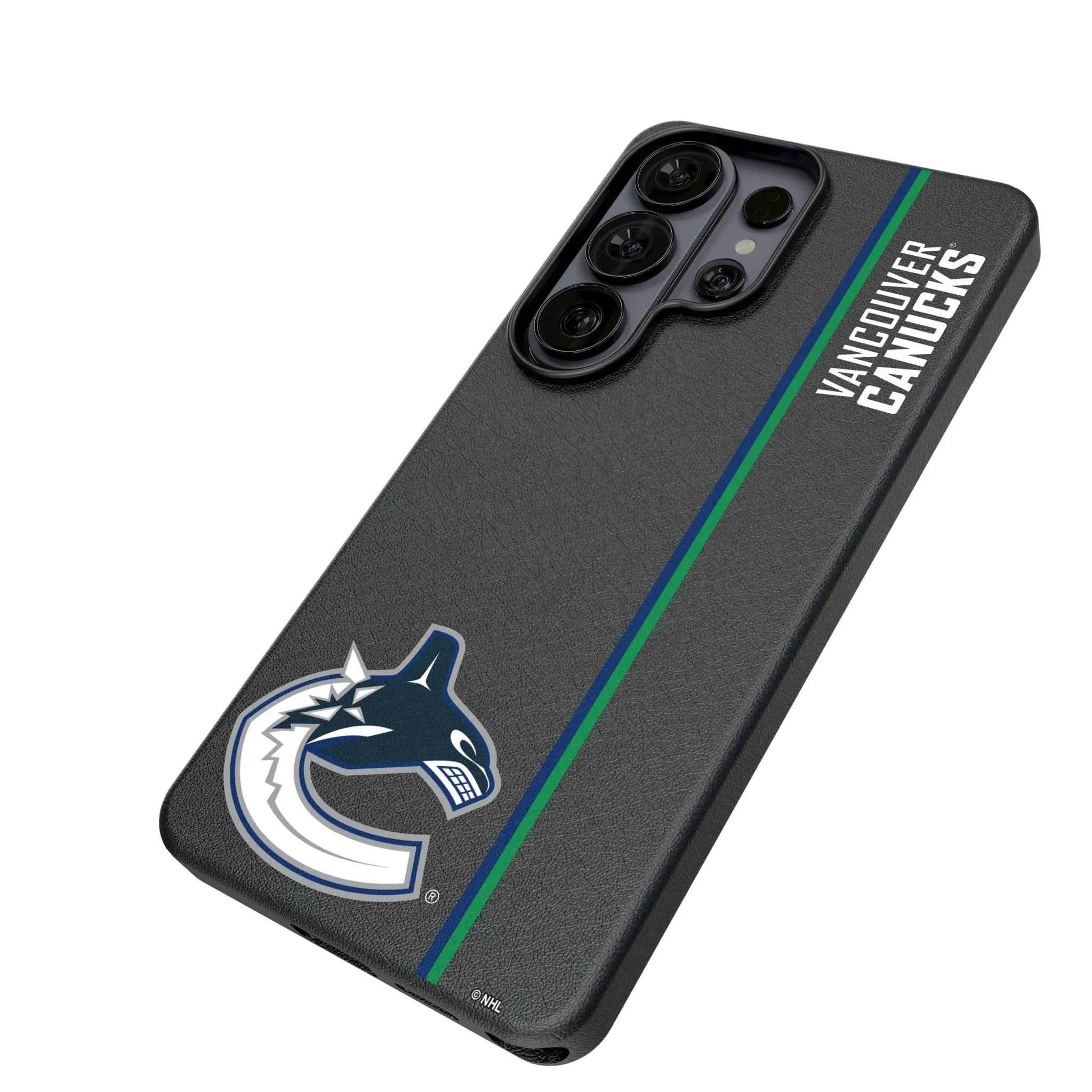Vancouver Canucks Sidebar Galaxy MagSafe Compatible Phone Case for Samsung Galaxy - Isometric View#Device_Galaxy S26 Ultra