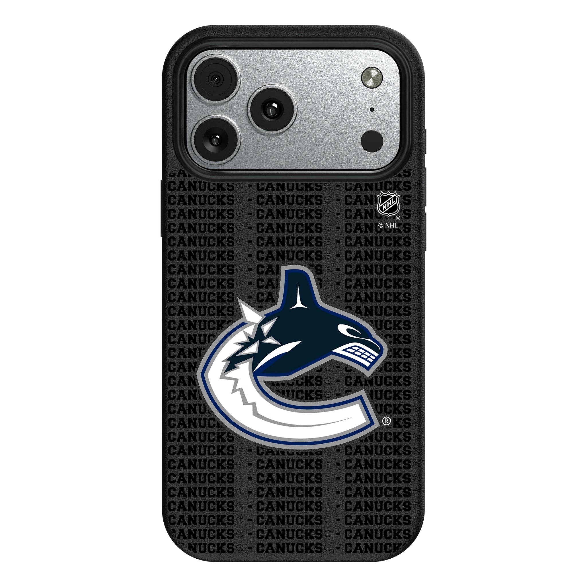 Vancouver Canucks Text Backdrop iPhone MagSafe Compatible Phone Case for Apple iPhone#Device_iPhone 17 Pro Max