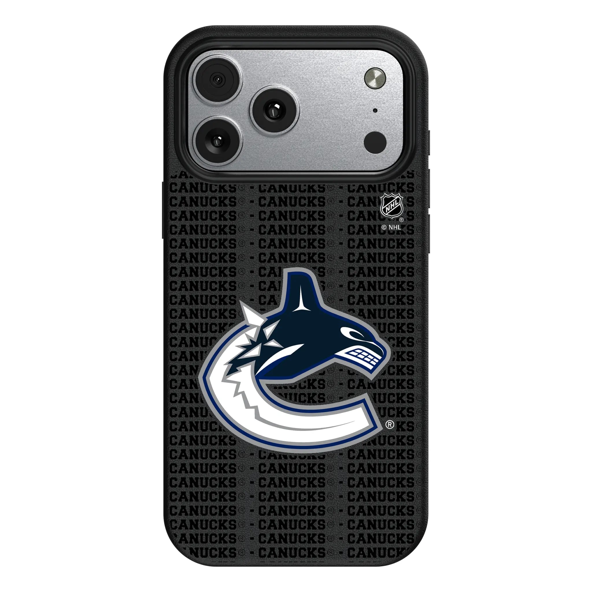 Vancouver Canucks Text Backdrop iPhone MagSafe Compatible Phone Case for Apple iPhone#Device_iPhone 17 Pro Max