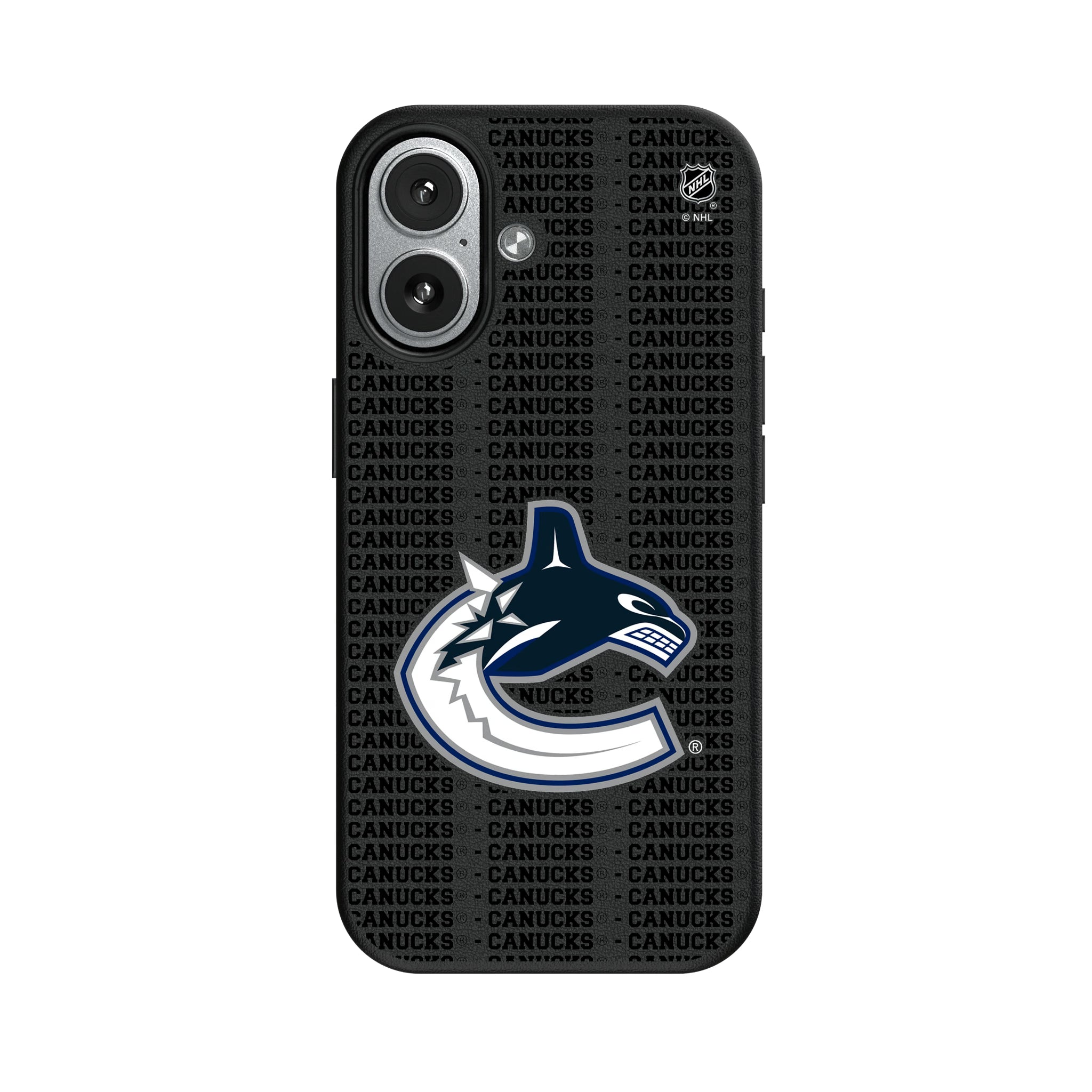 Vancouver Canucks Text Backdrop iPhone MagSafe Compatible Phone Case for Apple iPhone#Device_iPhone 17