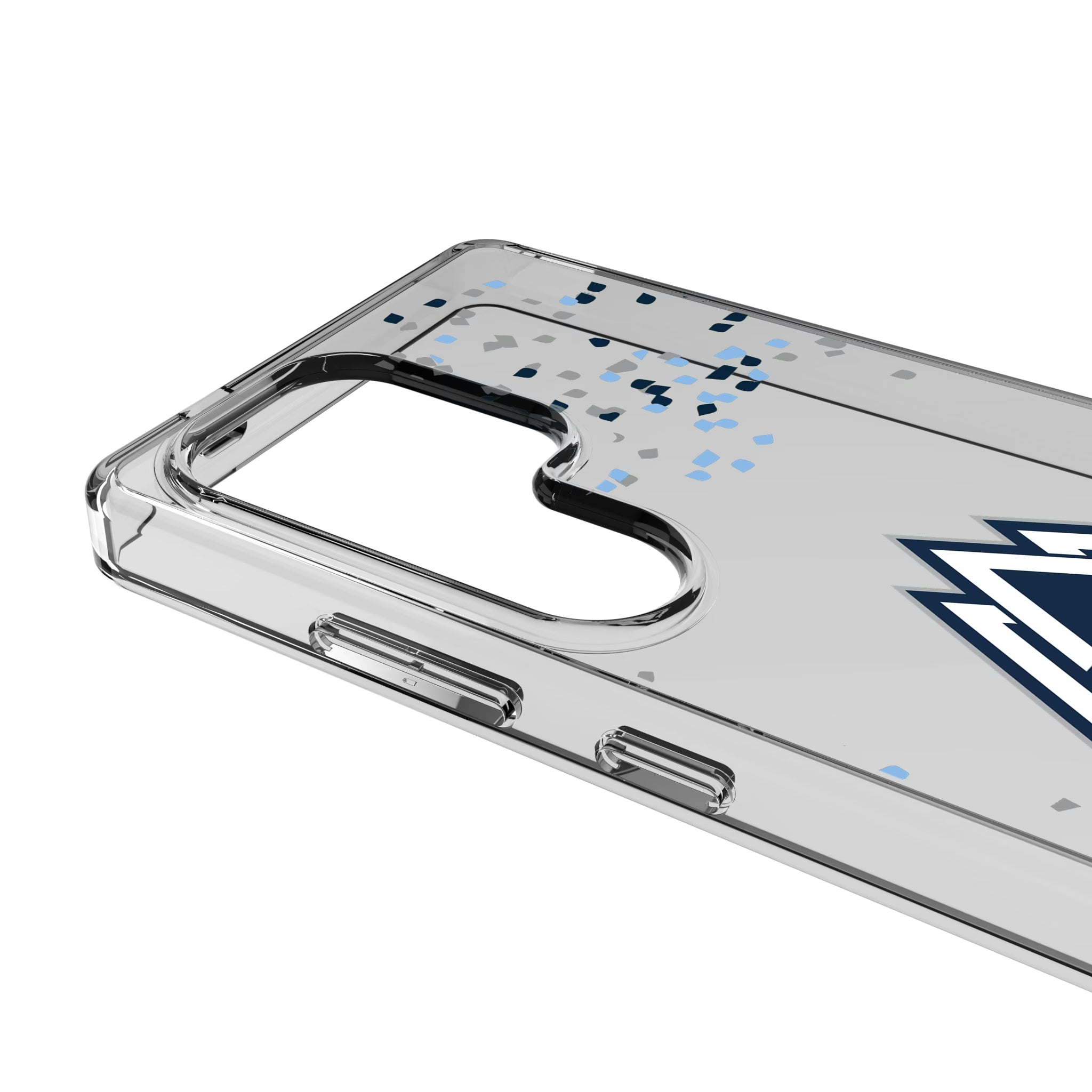 Vancouver Whitecaps Confetti Galaxy Clear Phone Case for Samsung Galaxy - Detail