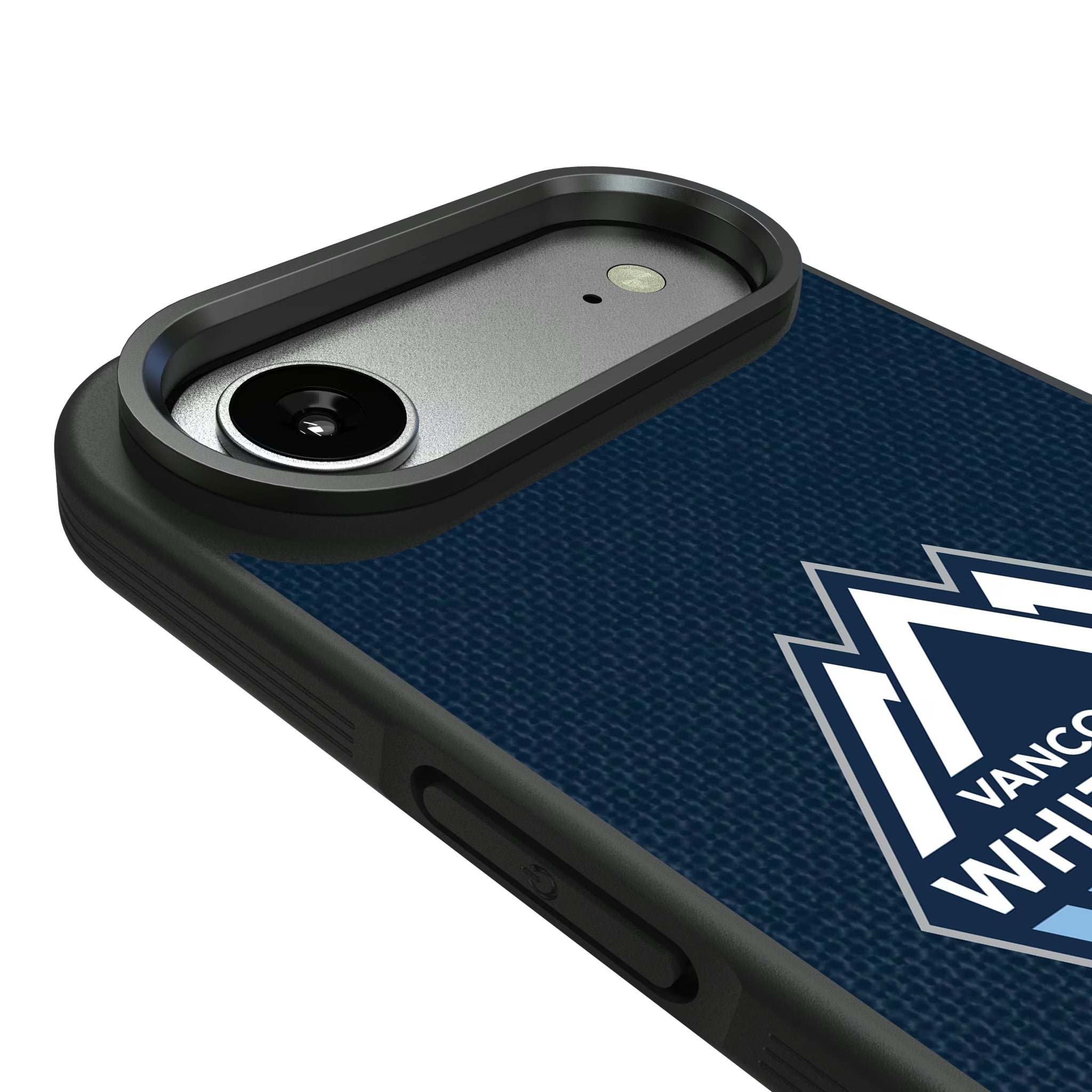 Vancouver Whitecaps Diagonal Stripe iPhone Bump Phone Case for Apple iPhone - Detail#Device_iPhone Air