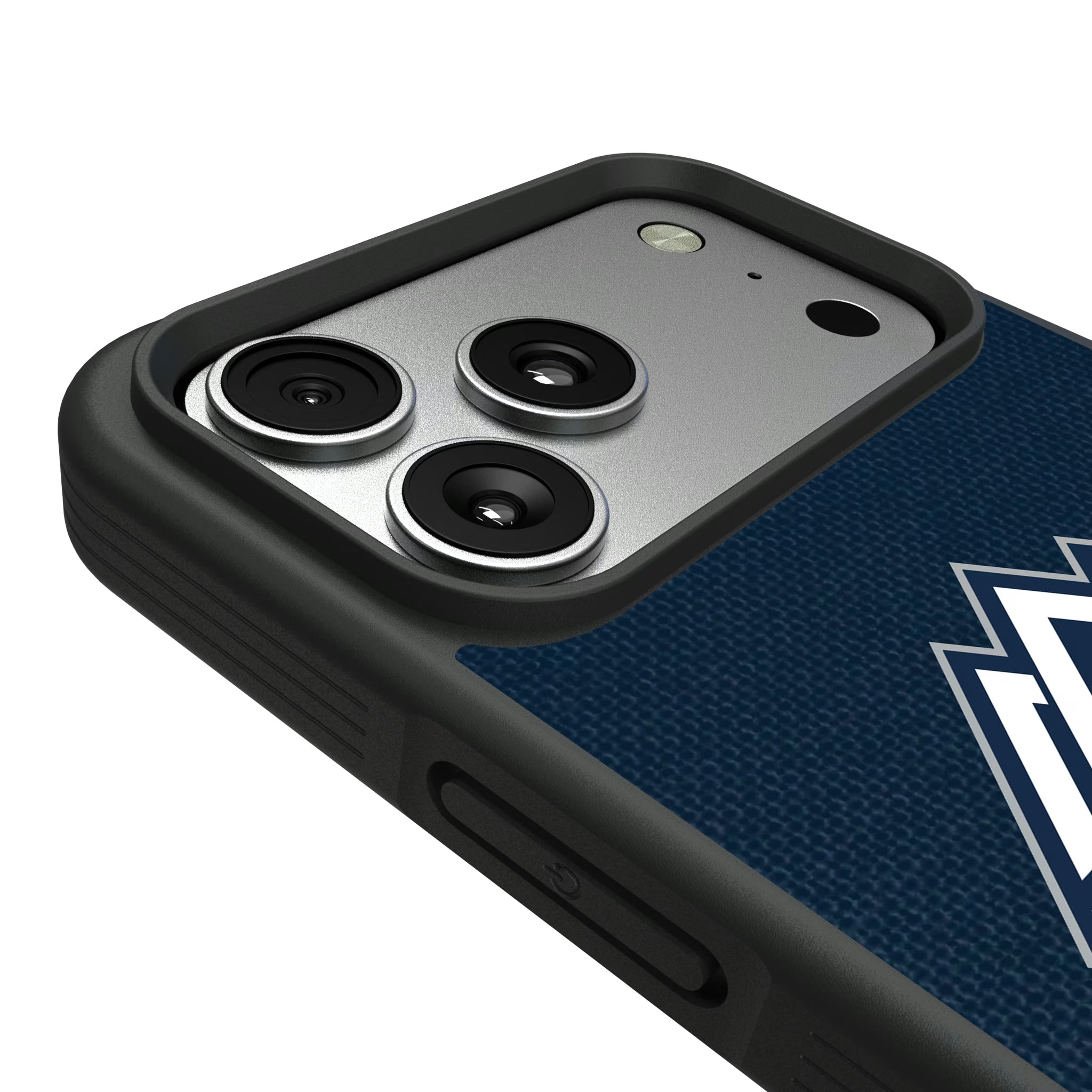 Vancouver Whitecaps Diagonal Stripe iPhone Bump Phone Case for Apple iPhone - Detail#Device_iPhone 17 Pro Max