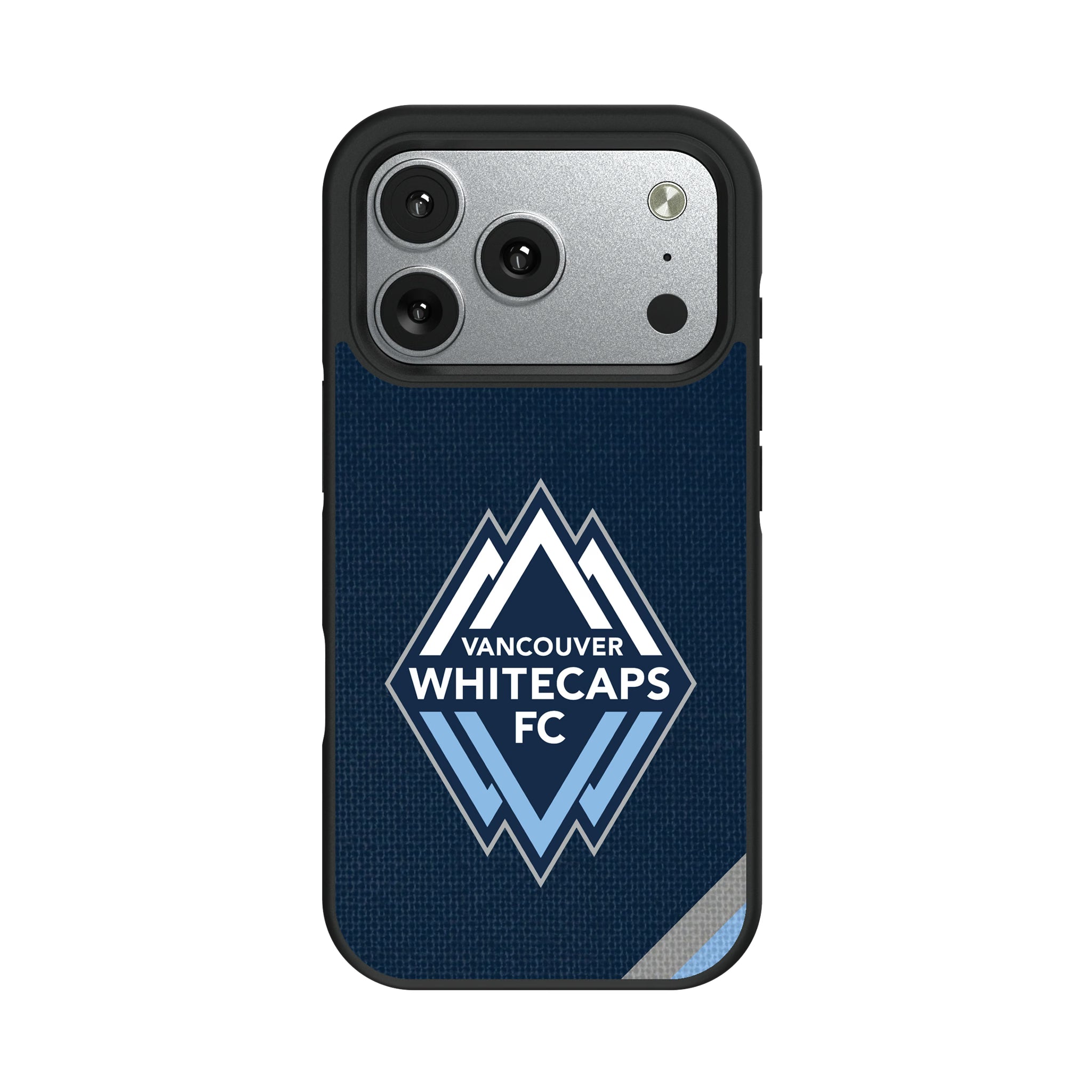 Vancouver Whitecaps Diagonal Stripe iPhone Bump Phone Case for Apple iPhone#Device_iPhone 17 Pro
