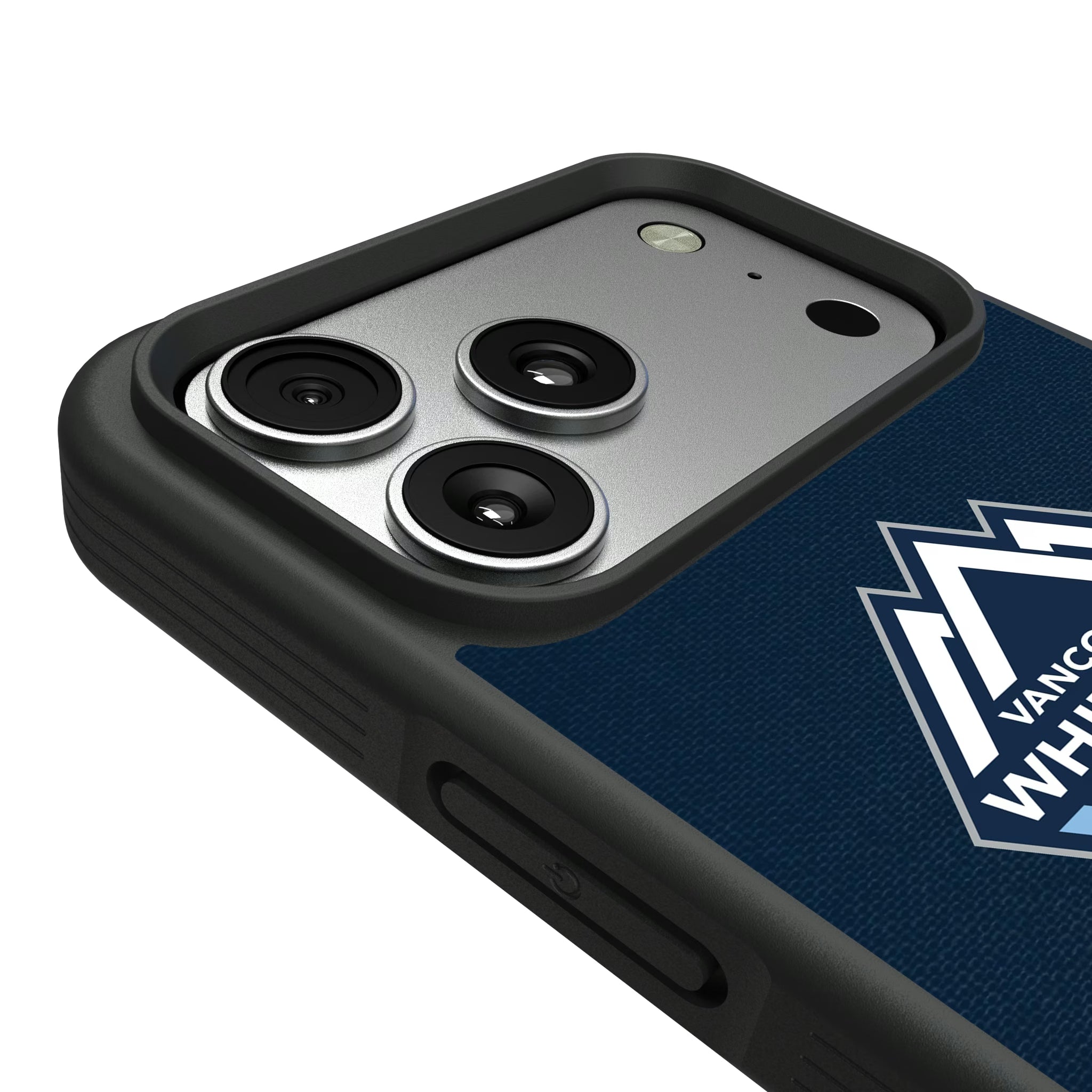 Vancouver Whitecaps Endzone Solid iPhone Bump Phone Case for Apple iPhone - Detail#Device_iPhone 17 Pro Max