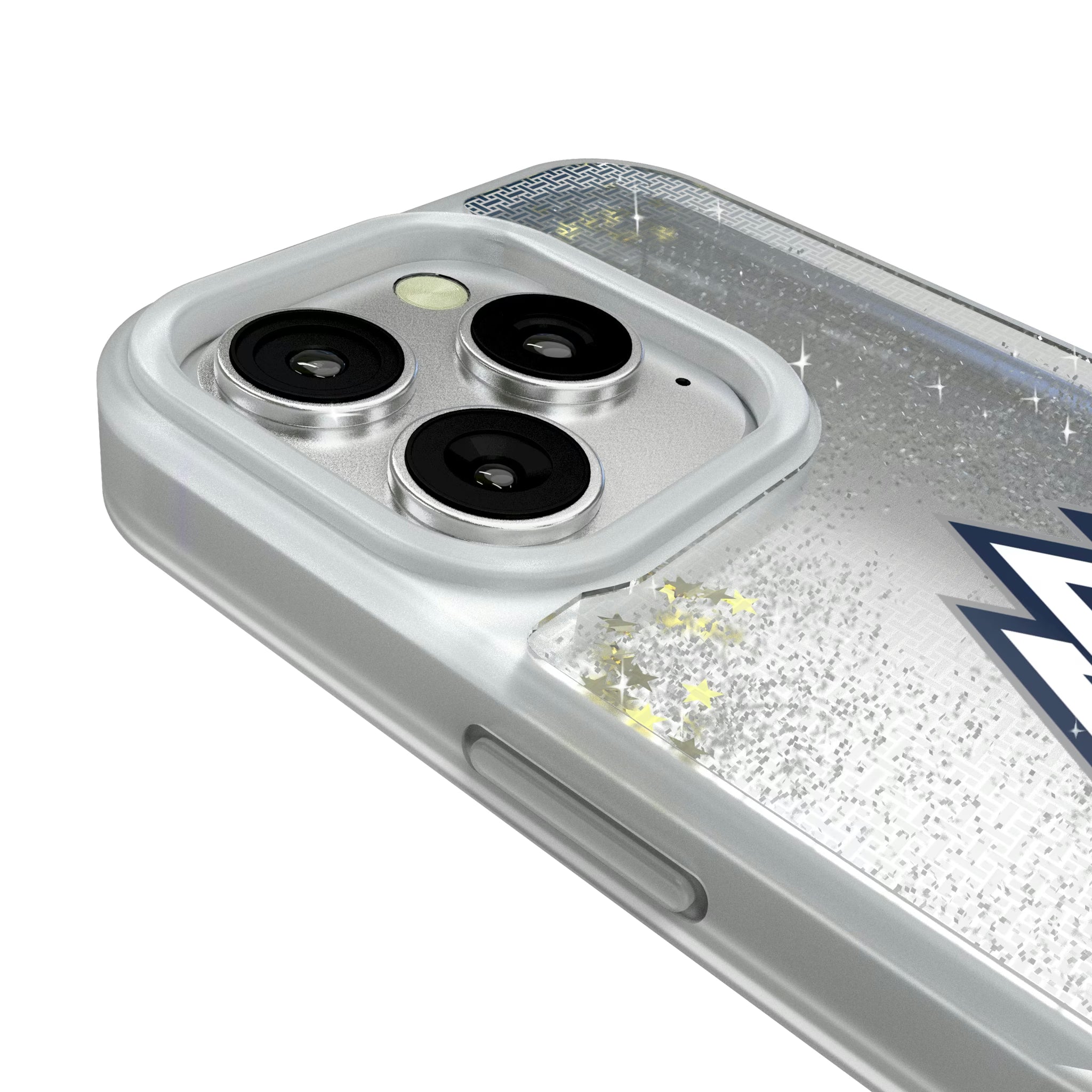Vancouver Whitecaps Linen iPhone Glitter Phone Case for Apple iPhone - Detail#Device_iPhone 16 Pro