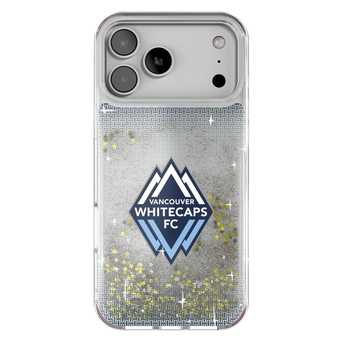 Vancouver Whitecaps Linen Glitter Phone Case for Apple iPhone