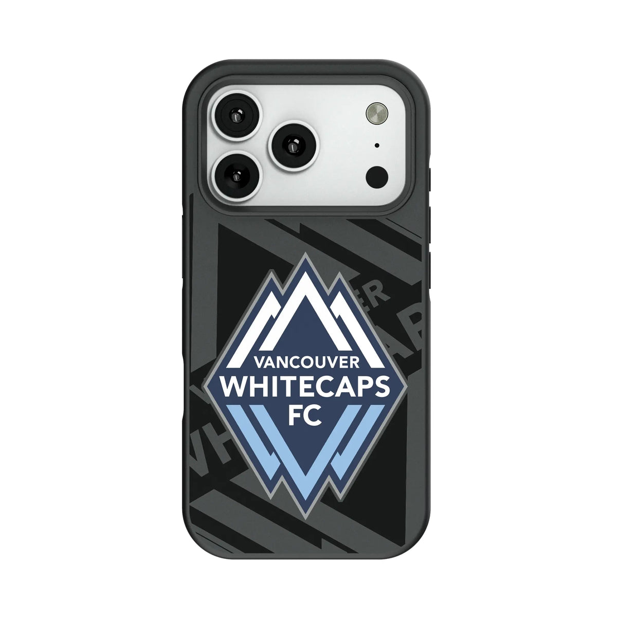 Vancouver Whitecaps Monocolor Tilt Bump Phone Case for Apple iPhone