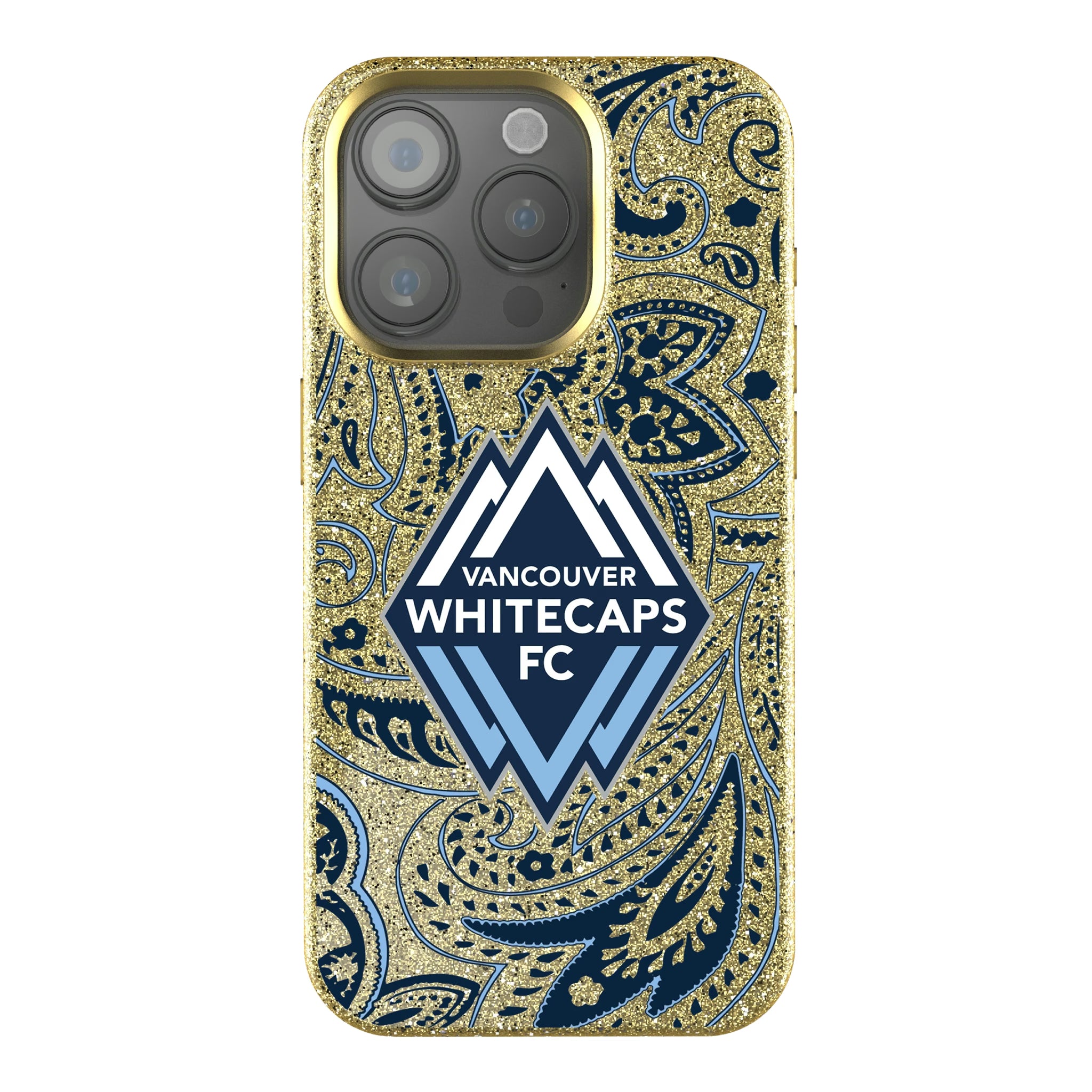 Vancouver Whitecaps Paisley iPhone Bling Phone Case for Apple iPhone
