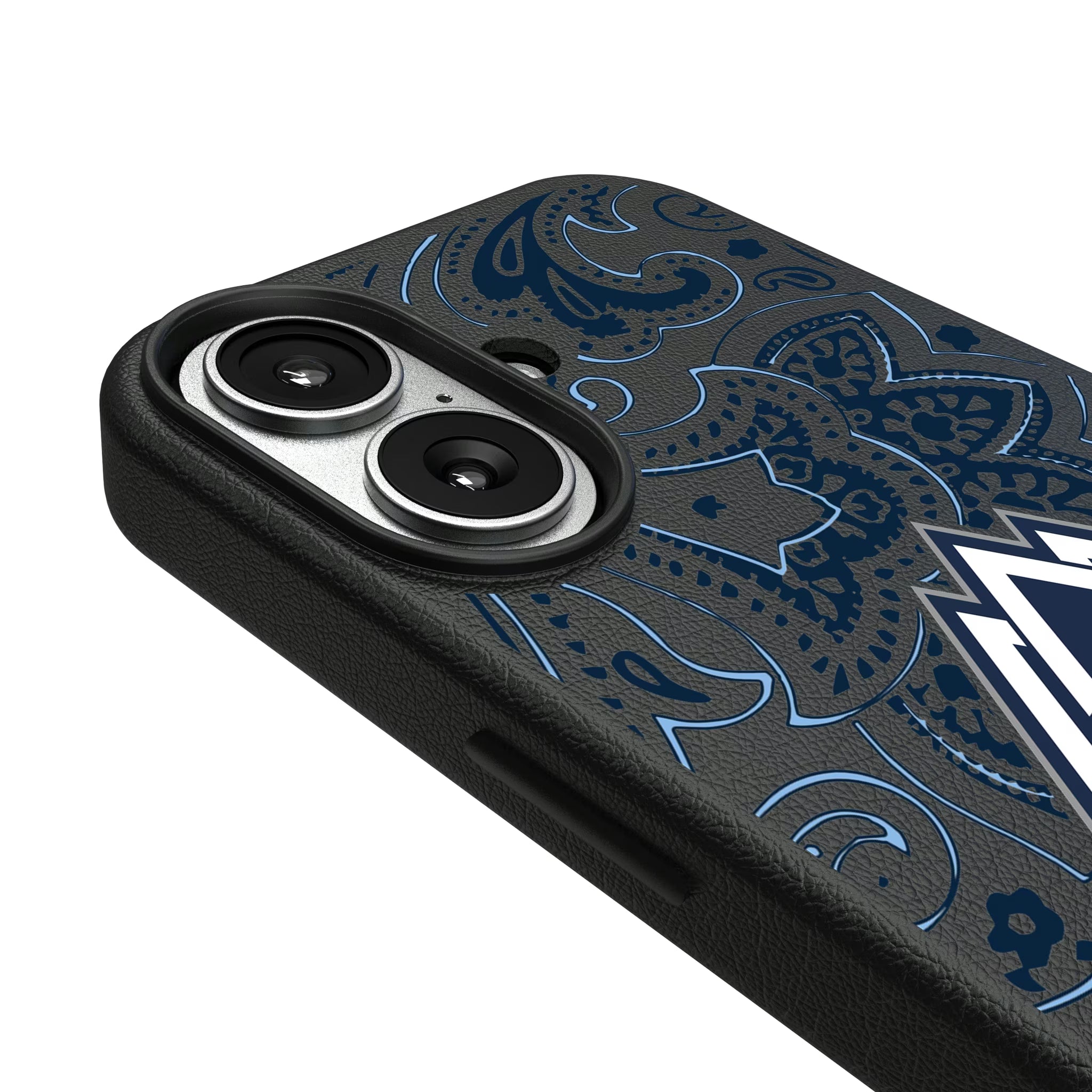 Vancouver Whitecaps Paisley iPhone MagSafe Compatible Phone Case for Apple iPhone - Detail#Device_iPhone 17