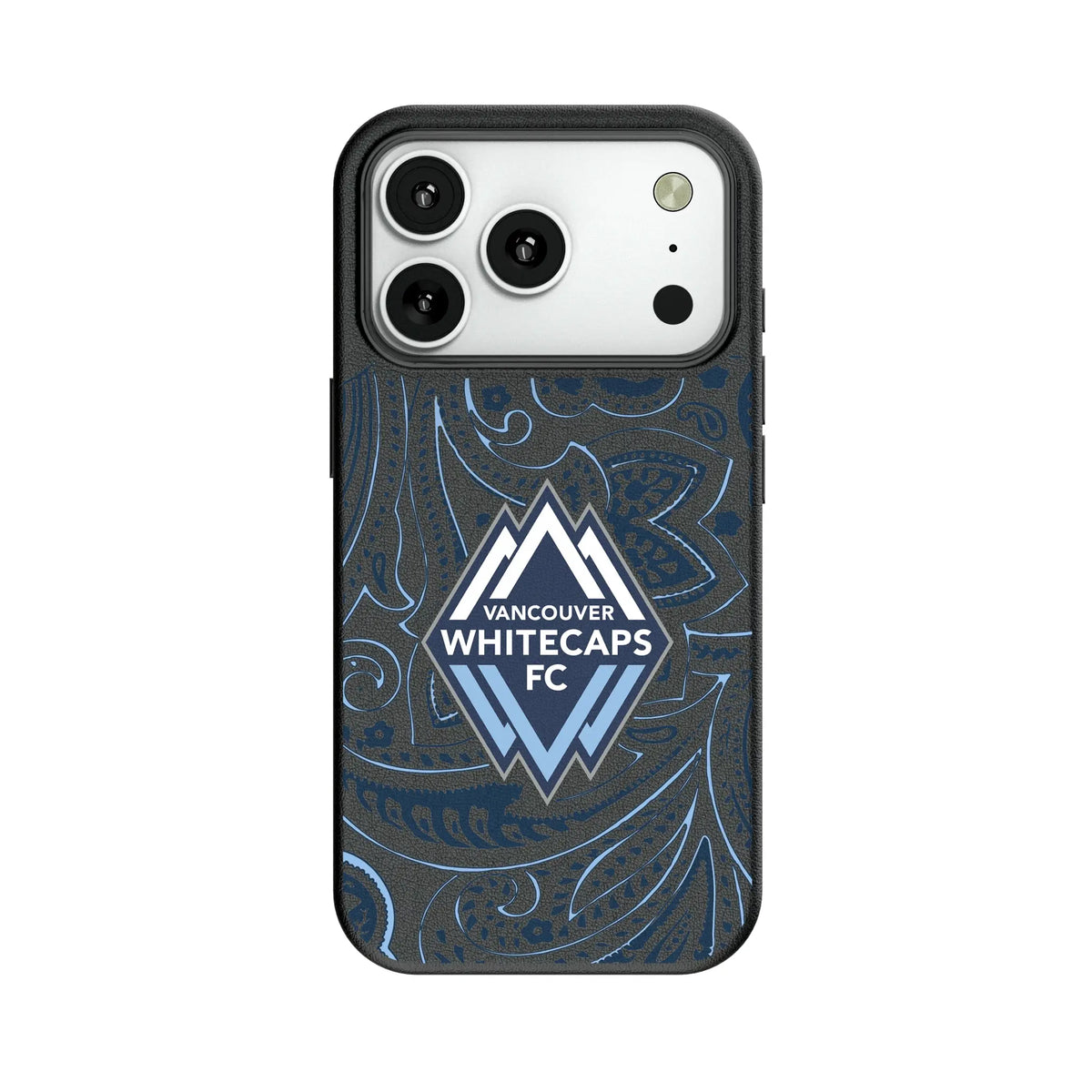 Vancouver Whitecaps Paisley MagSafe Compatible Phone Case for Apple iPhone