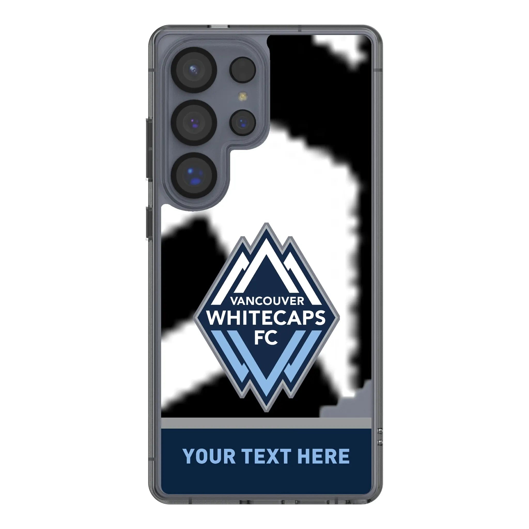 Vancouver Whitecaps Personalized EndZone Plus Galaxy Clear Phone Case for Samsung Galaxy