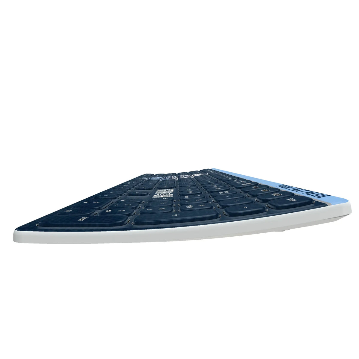 Vancouver Whitecaps Personalized Endzone Solid KKB605 Curved Wireless Keyboard