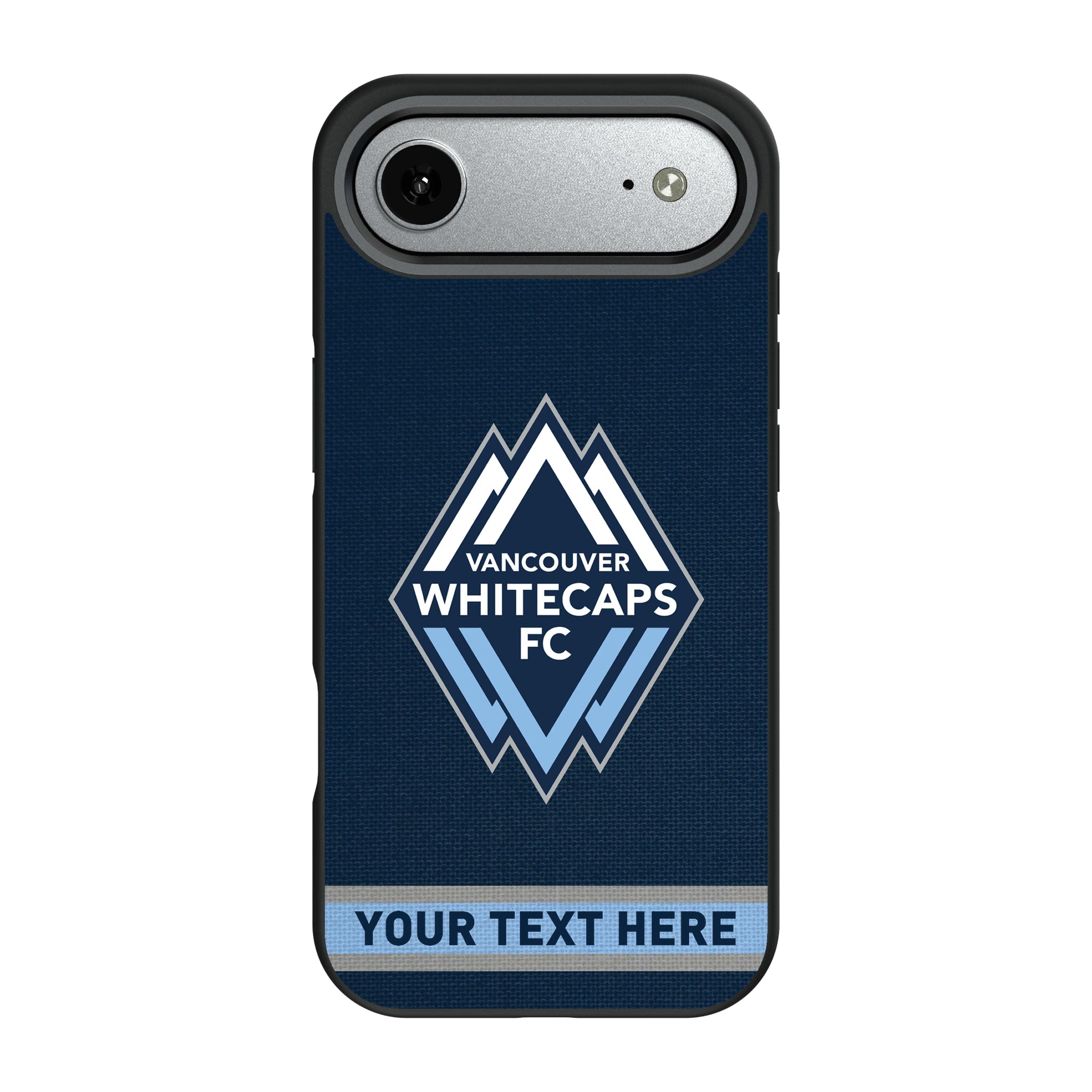 Vancouver Whitecaps Personalized Stripe iPhone Bump Phone Case for Apple iPhone#Device_iPhone Air