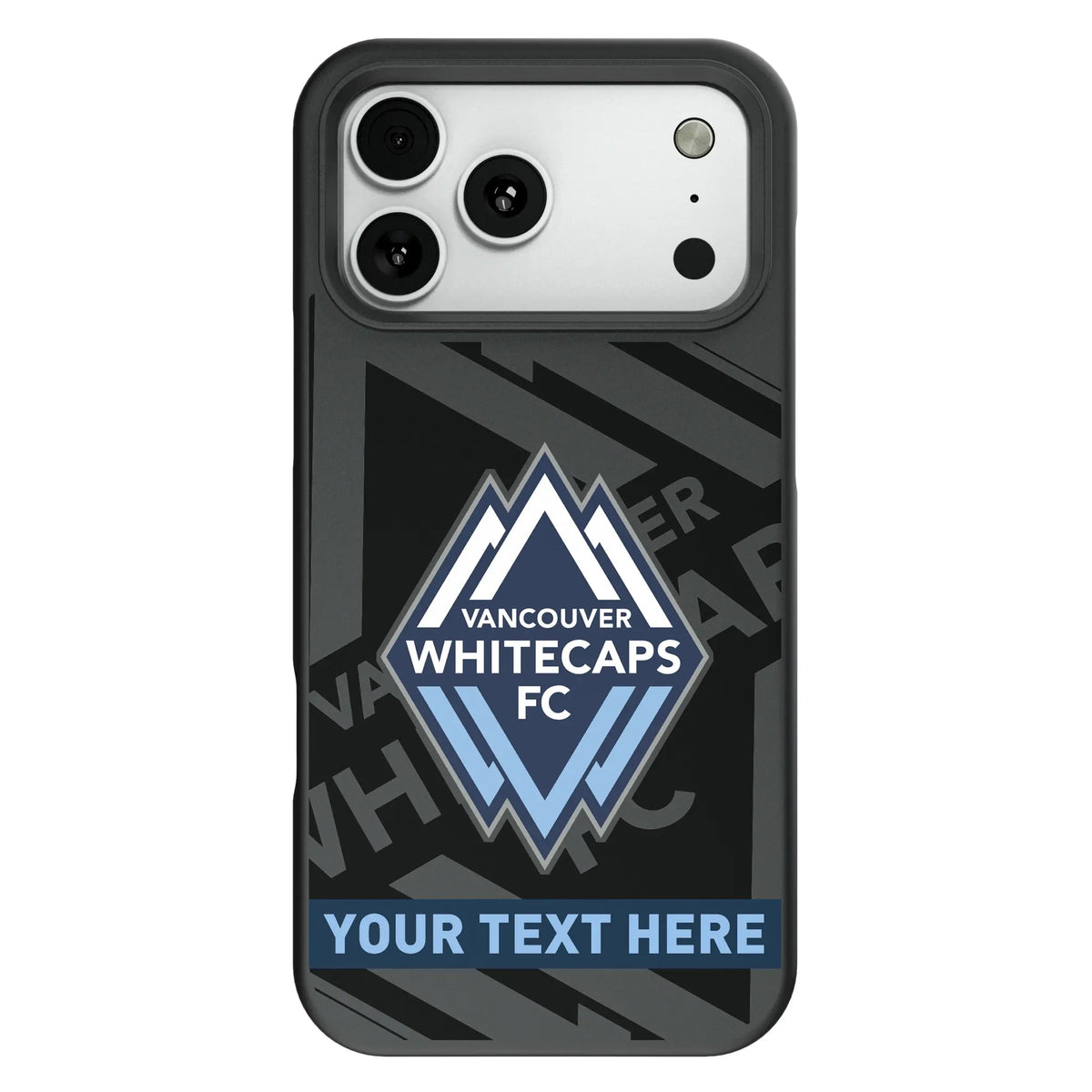 Vancouver Whitecaps Personalized Tilt Bump Phone Case for Apple iPhone