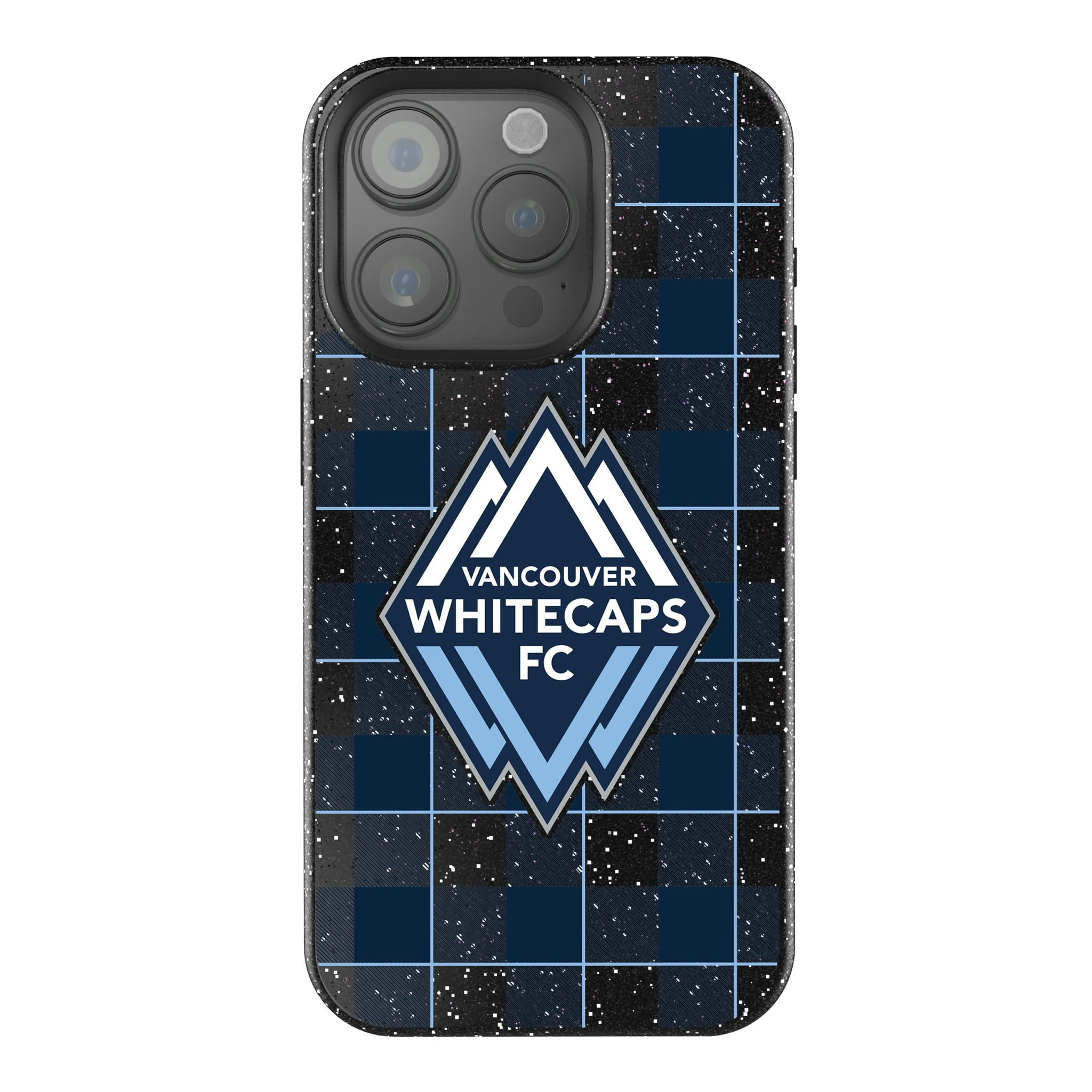 Vancouver Whitecaps Plaid iPhone Bling Phone Case for Apple iPhone