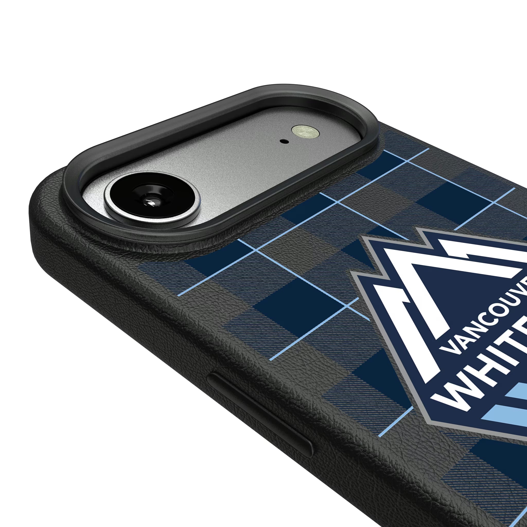 Vancouver Whitecaps Plaid iPhone MagSafe Compatible Phone Case for Apple iPhone - Detail#Device_iPhone Air