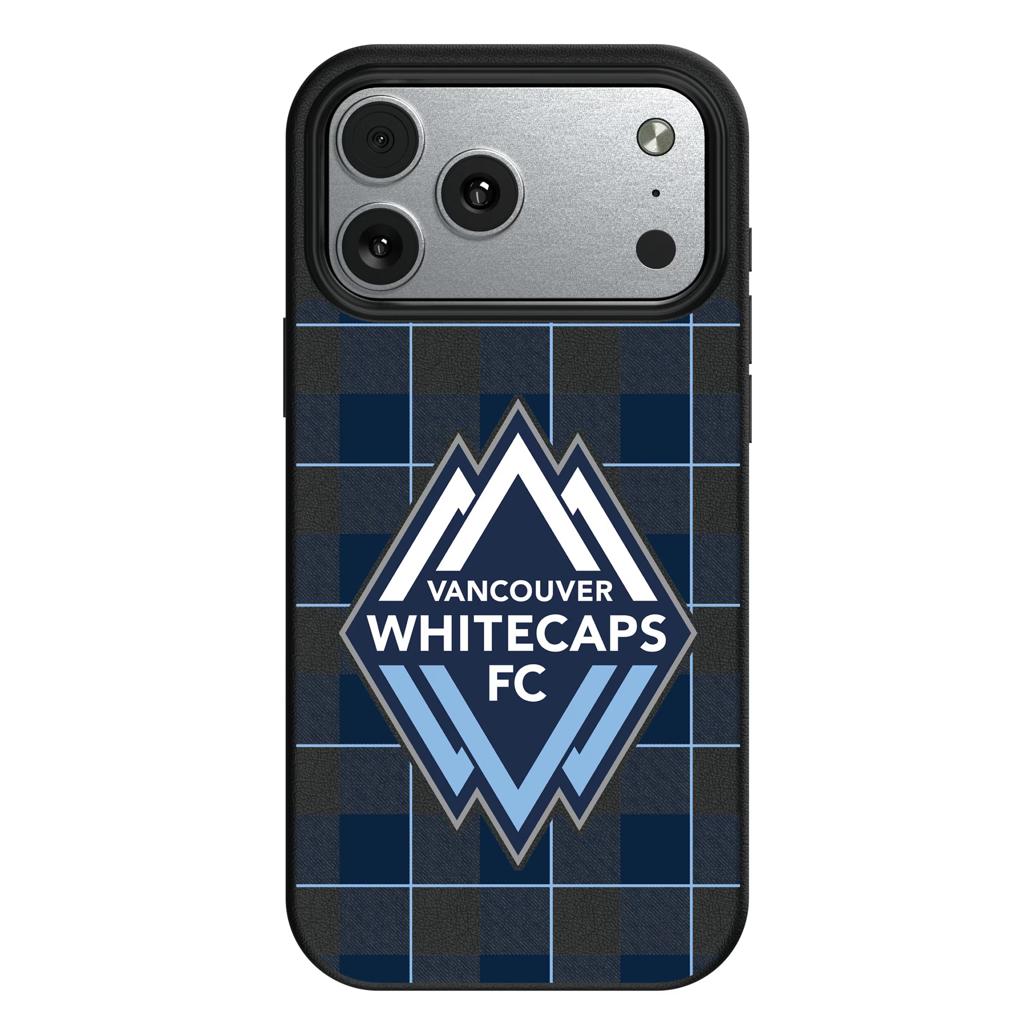 Vancouver Whitecaps Plaid iPhone MagSafe Compatible Phone Case for Apple iPhone#Device_iPhone 17 Pro Max