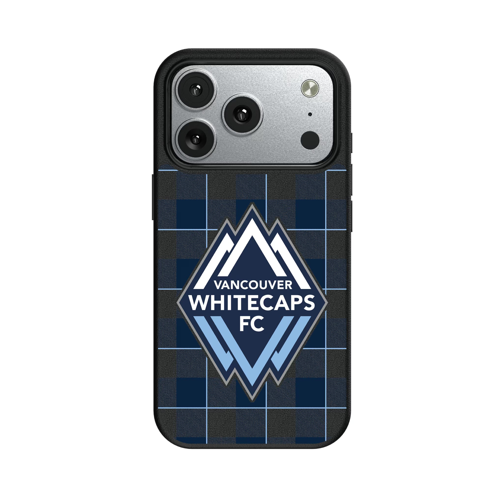 Vancouver Whitecaps Plaid iPhone MagSafe Compatible Phone Case for Apple iPhone#Device_iPhone 17 Pro