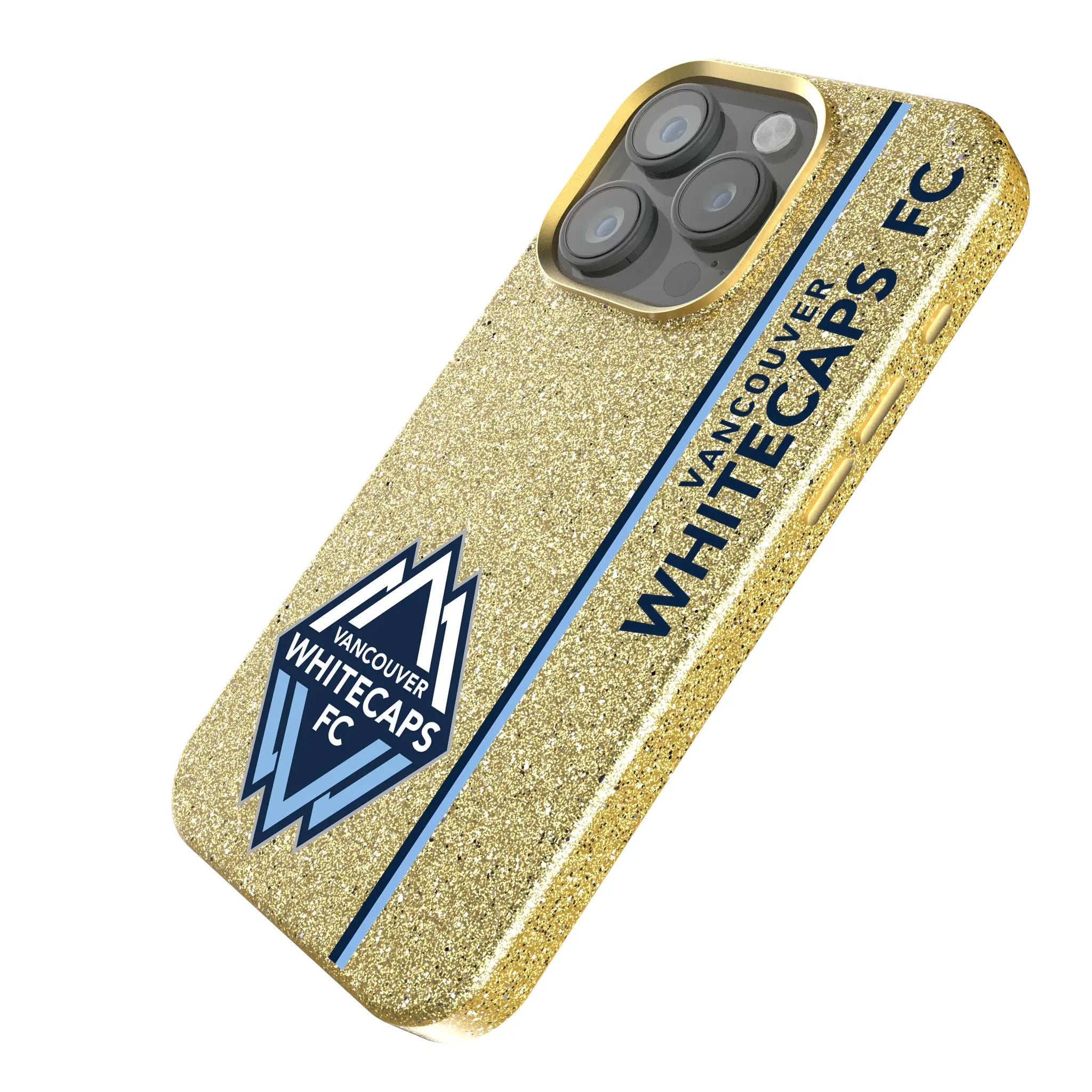 Vancouver Whitecaps Sidebar iPhone Bling Phone Case for Apple iPhone - Isometric View