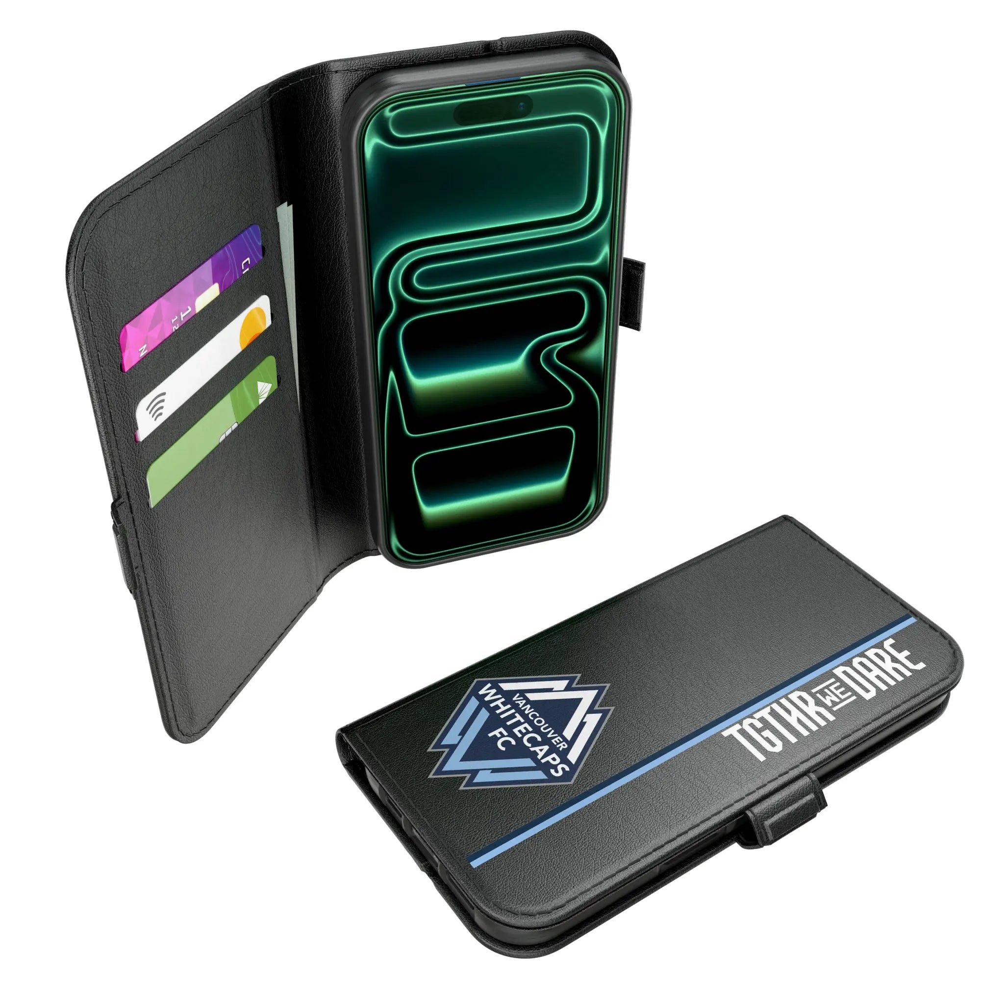 Vancouver Whitecaps Sidebar iPhone Folio Phone Case for Apple iPhone#Device_iPhone 17