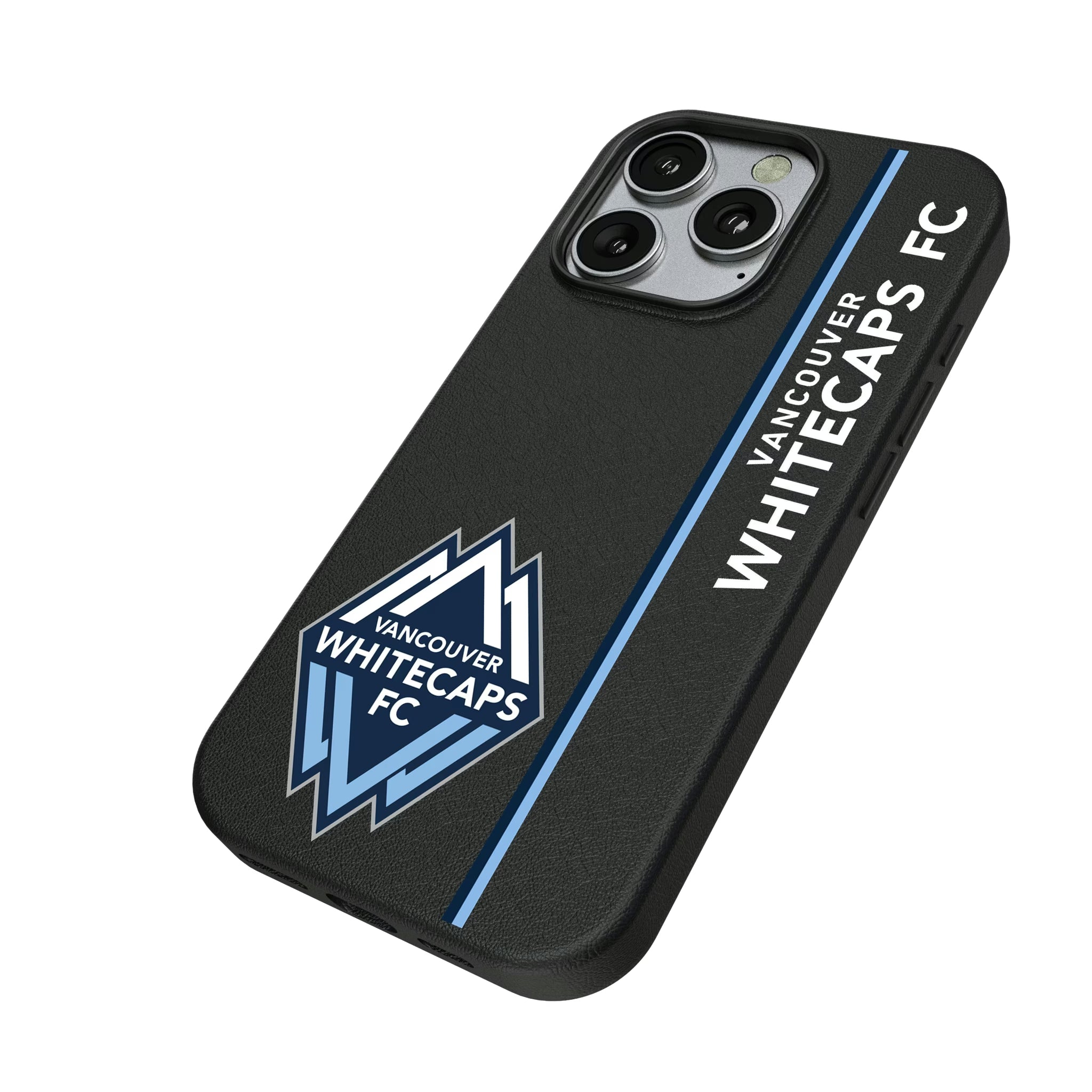 Vancouver Whitecaps Sidebar iPhone MagSafe Compatible Phone Case for Apple iPhone - Isometric View