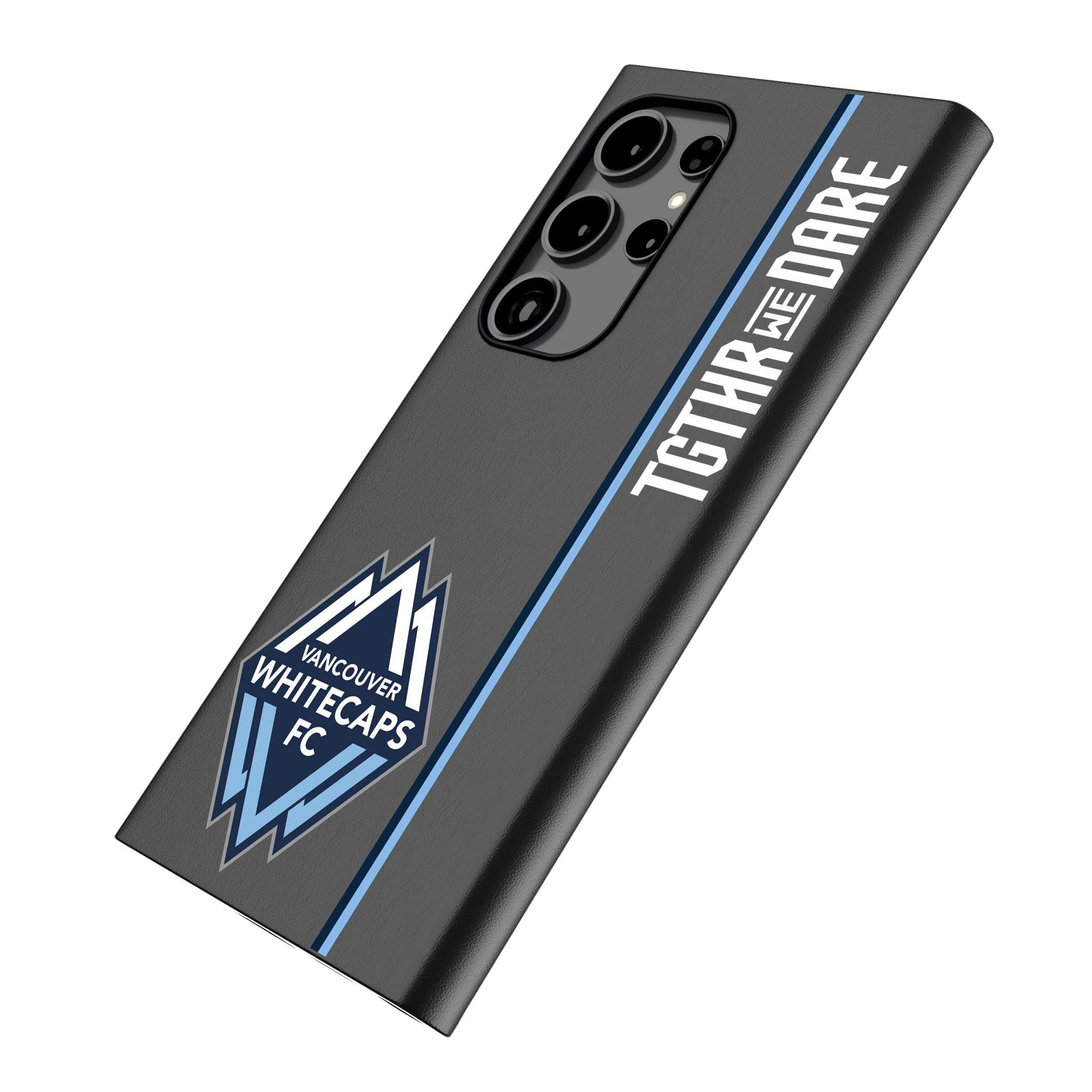 Vancouver Whitecaps Sidebar Galaxy MagSafe Compatible Phone Case for Samsung Galaxy - Isometric View