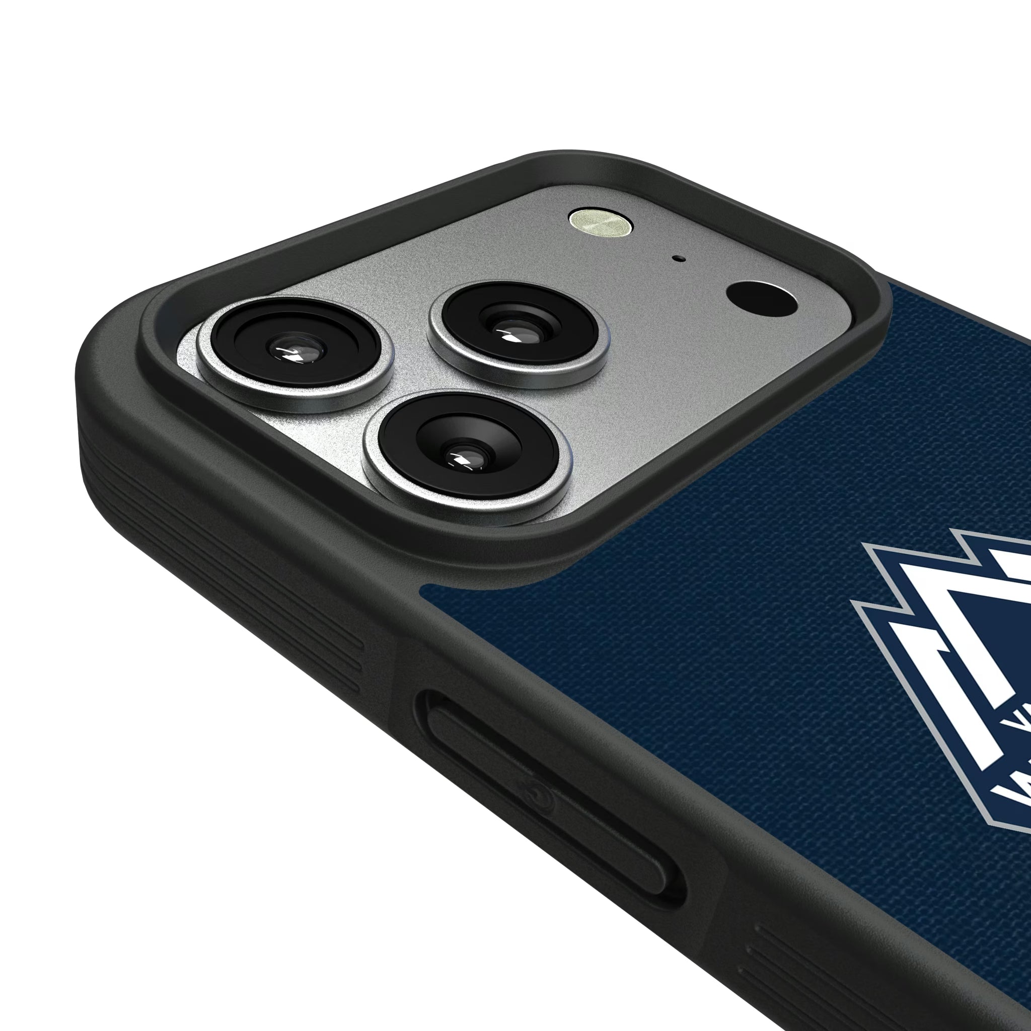 Vancouver Whitecaps Stripe iPhone Bump Phone Case for Apple iPhone - Detail#Device_iPhone 17 Pro
