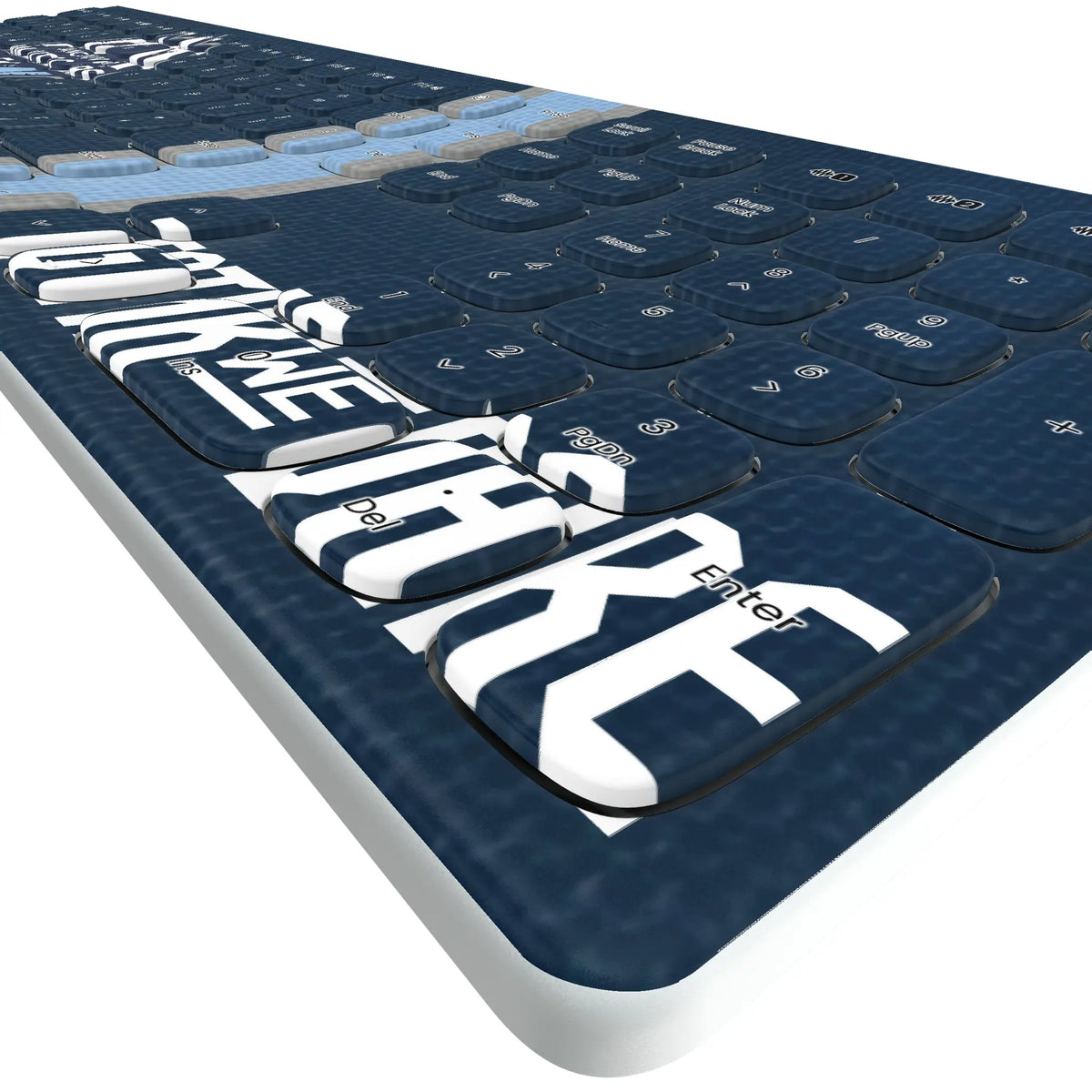Vancouver Whitecaps Stripe KKB605 Curved Wireless Keyboard - Detail