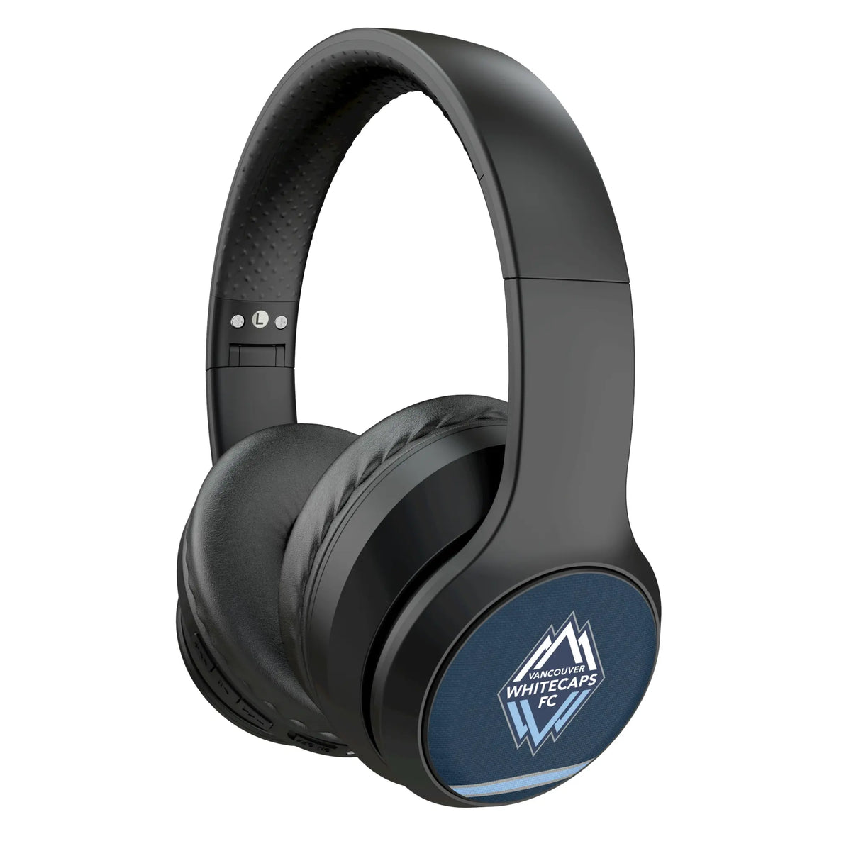 Vancouver Whitecaps Stripe Wireless Over-Ear Headphones With Case