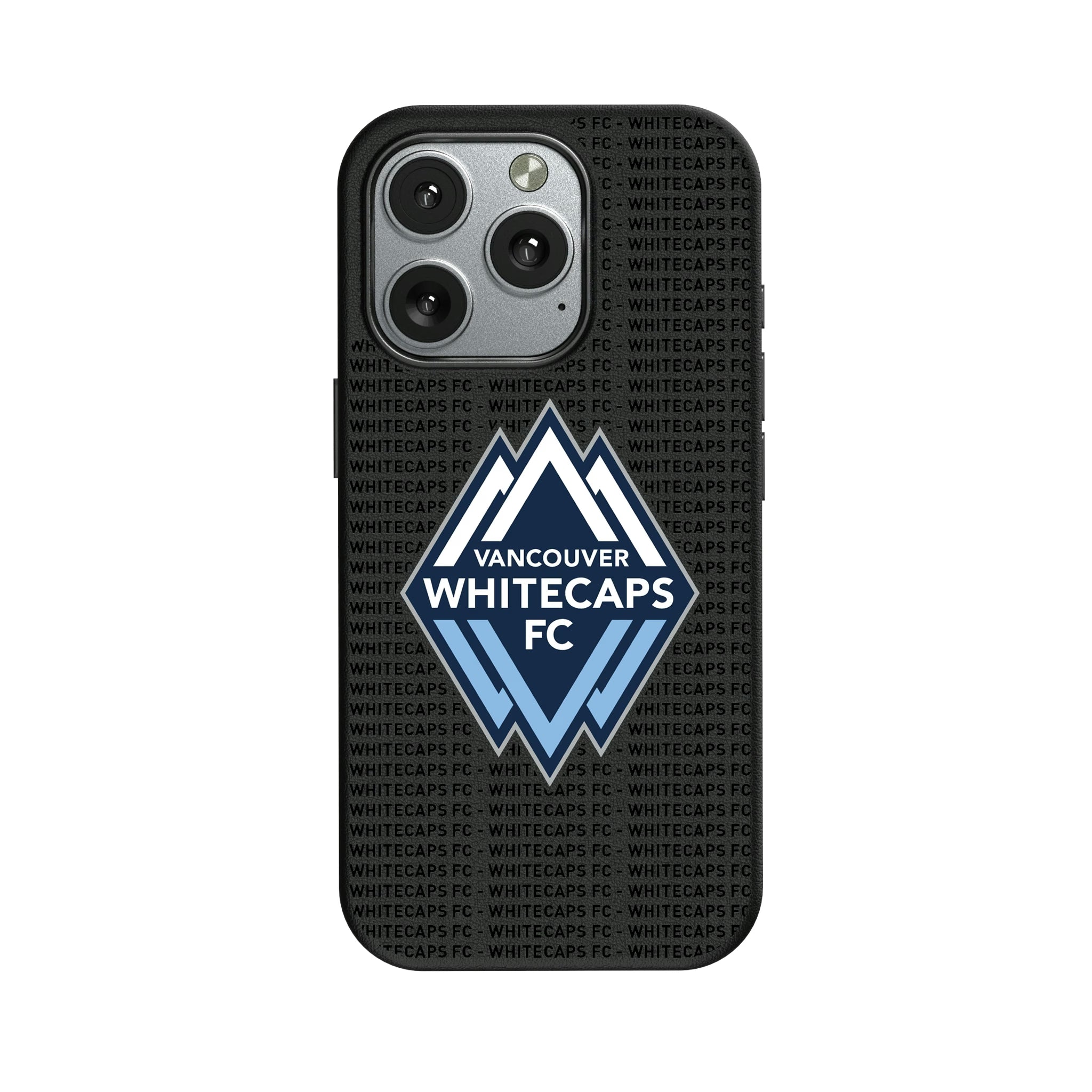 Vancouver Whitecaps Text Backdrop iPhone MagSafe Compatible Phone Case for Apple iPhone