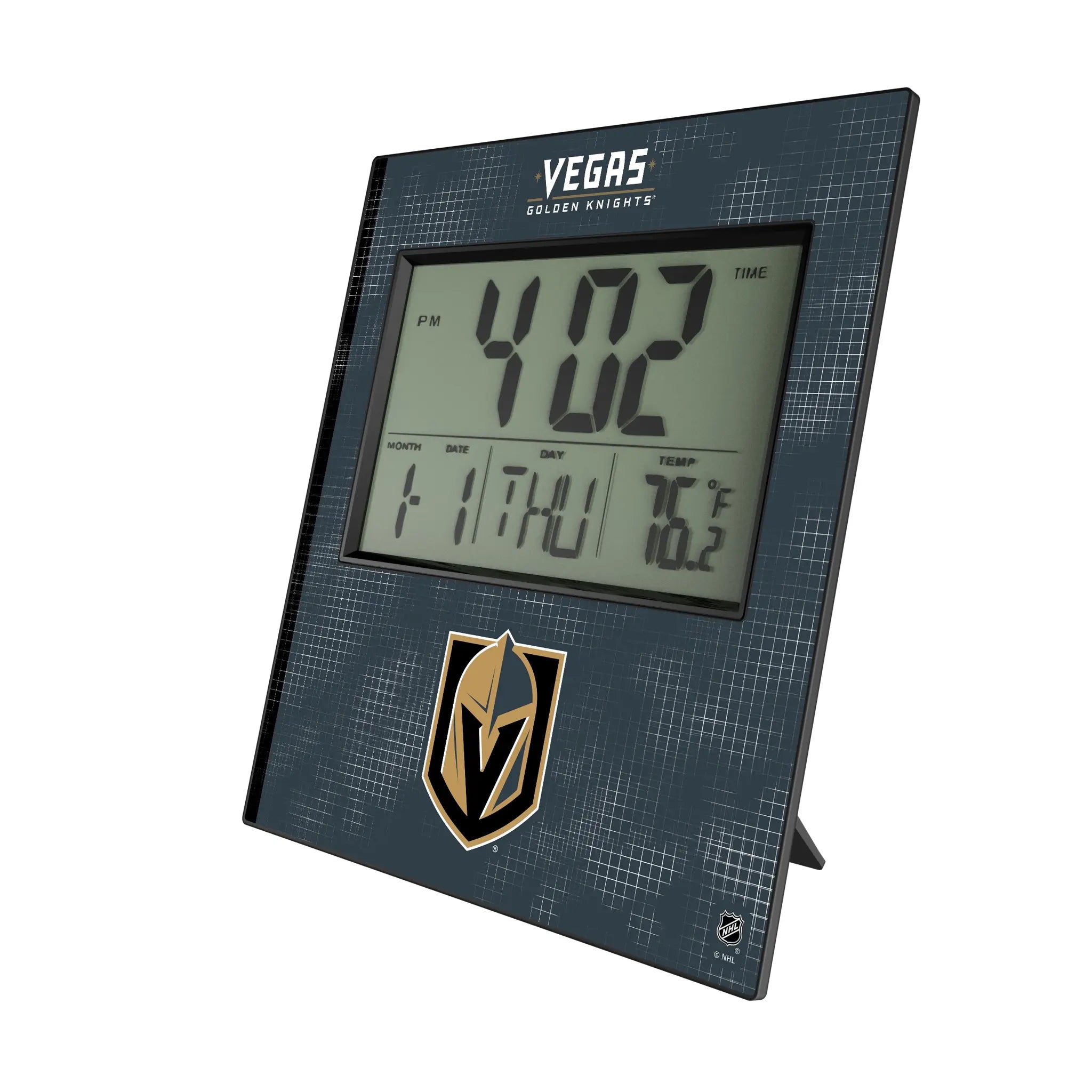 Vegas Golden Knights Hatch Wall Clock