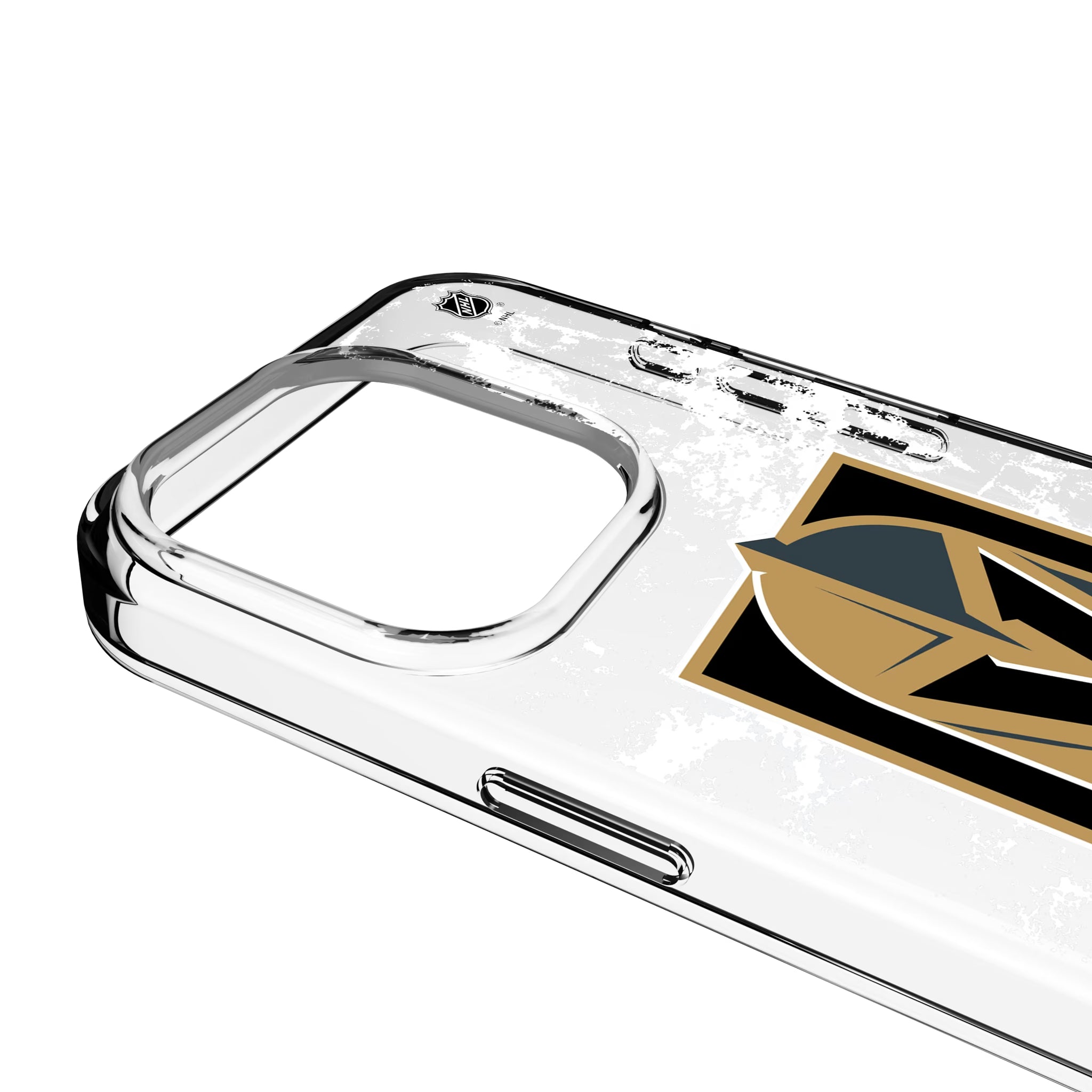Vegas Golden Knights Ice Stripe iPhone Clear Phone Case for Apple iPhone - Detail