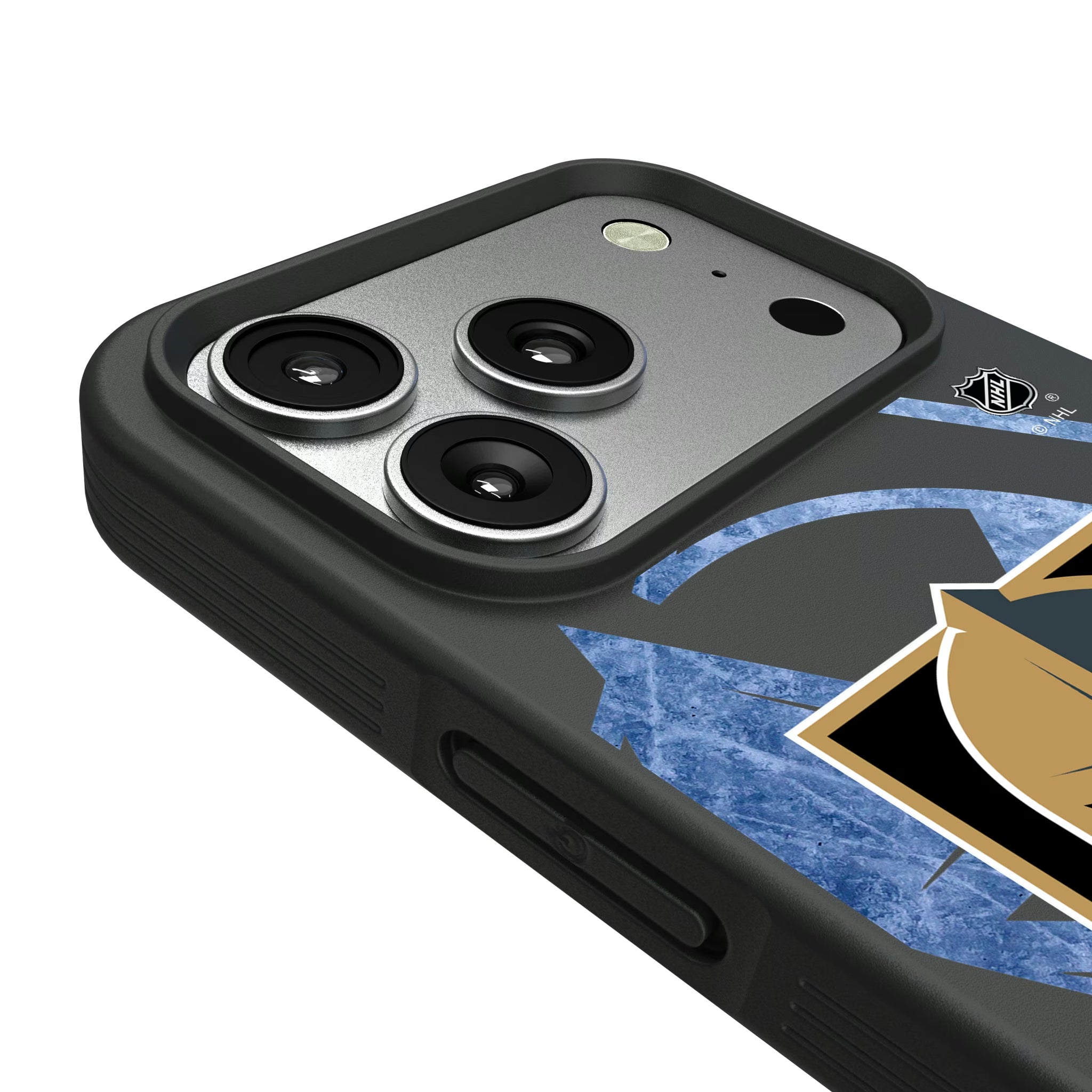 Vegas Golden Knights Ice Tilt iPhone Bump Phone Case for Apple iPhone - Detail#Device_iPhone 17 Pro