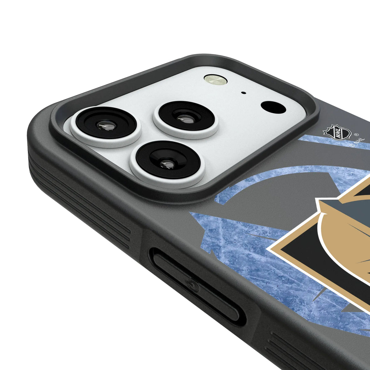 Vegas Golden Knights Ice Tilt iPhone Bump Phone Case for Apple iPhone - Detail#Device_iPhone 18 Pro