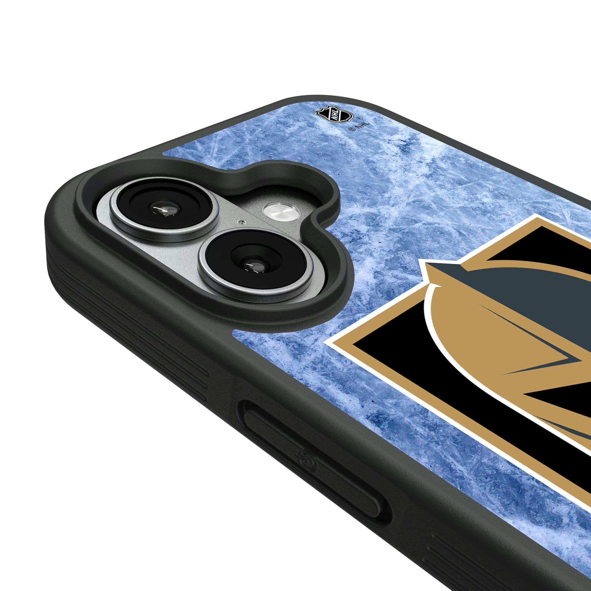Vegas Golden Knights Ice Wordmark iPhone Bump Phone Case for Apple iPhone - Detail#Device_iPhone 17