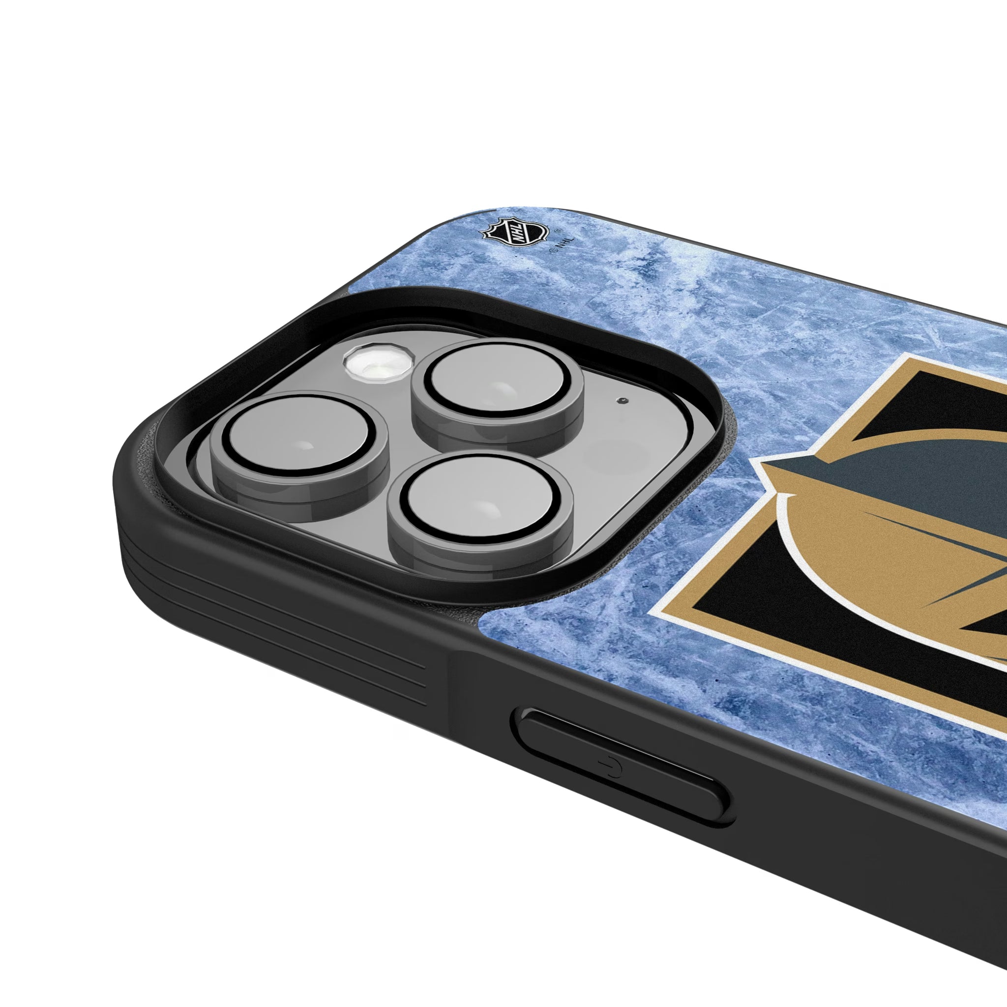 Vegas Golden Knights Ice Wordmark iPhone Bump Phone Case for Apple iPhone - Detail