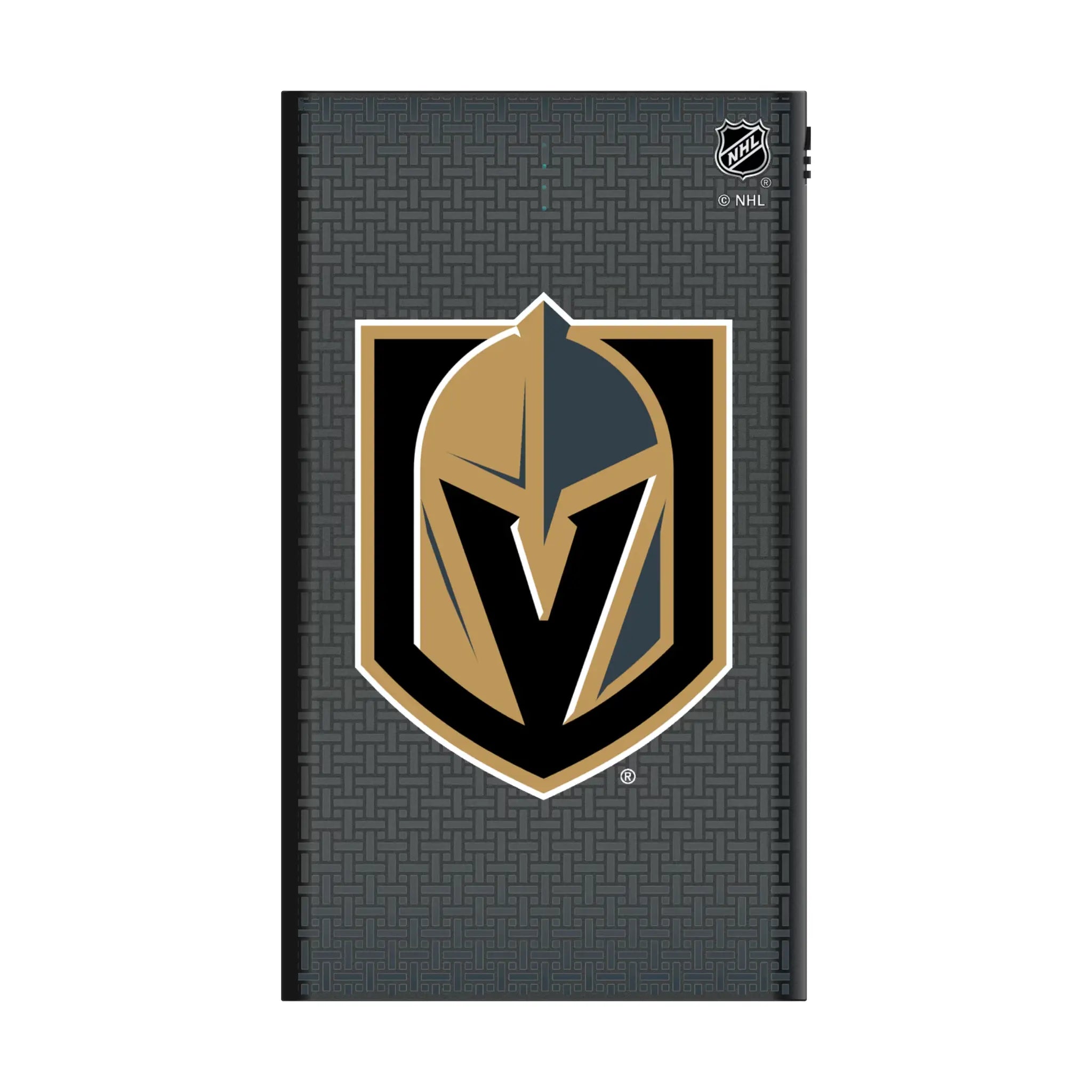 Vegas Golden Knights Linen 5000mAh Flat Power Bank