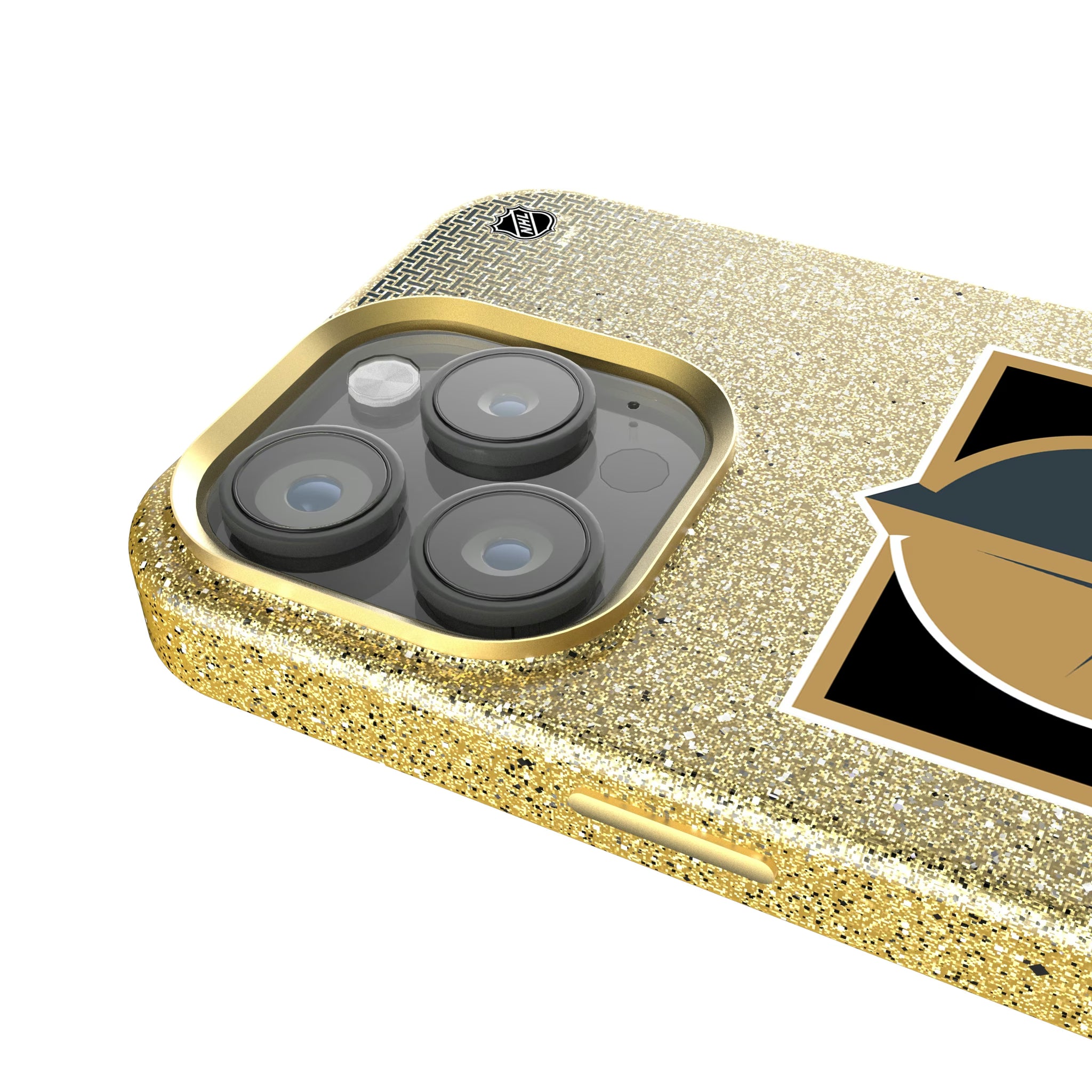 Vegas Golden Knights Linen iPhone Bling Phone Case for Apple iPhone - Detail